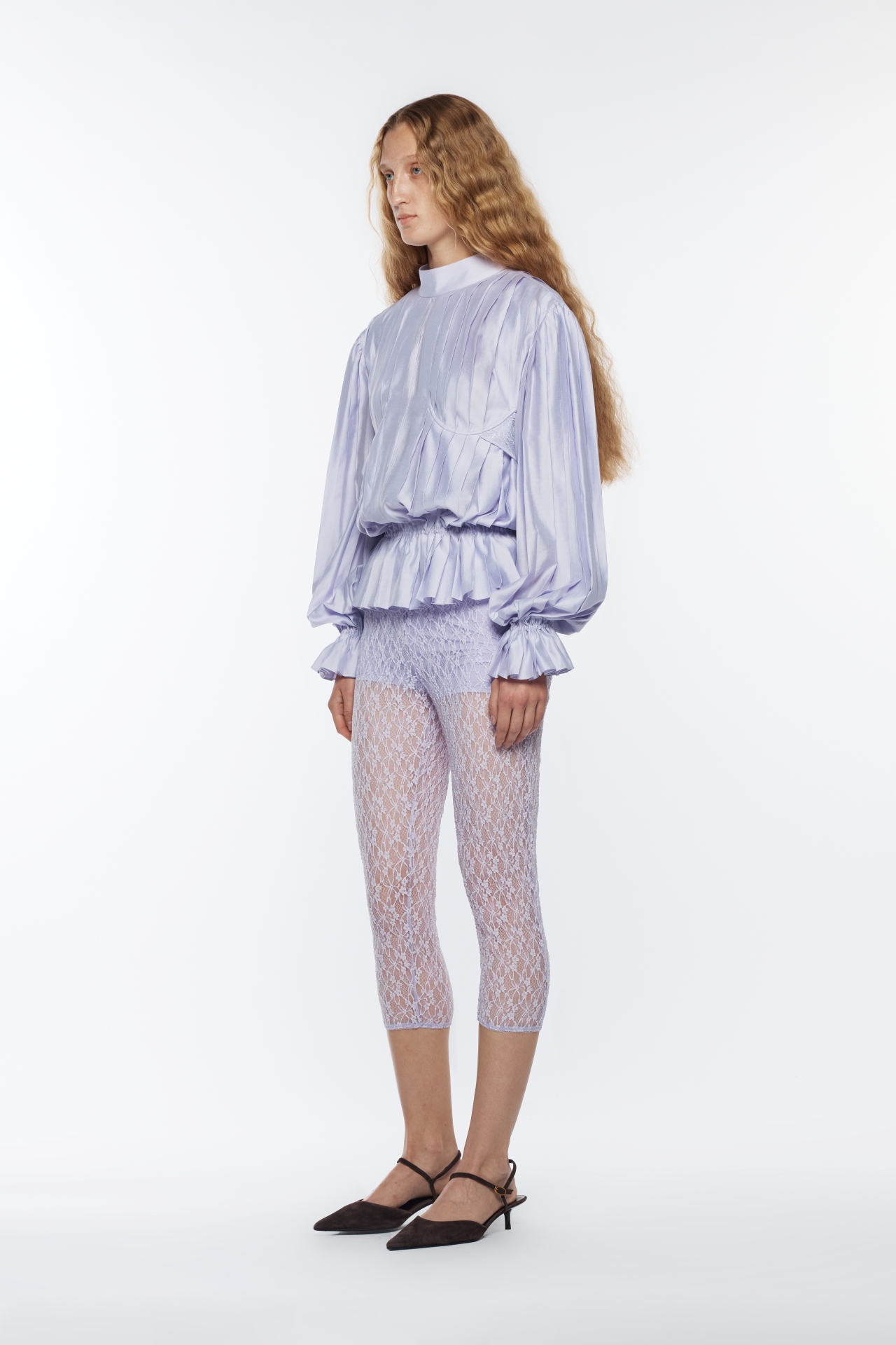 LACE CROP LEGGINGS (R26PT5051PU)