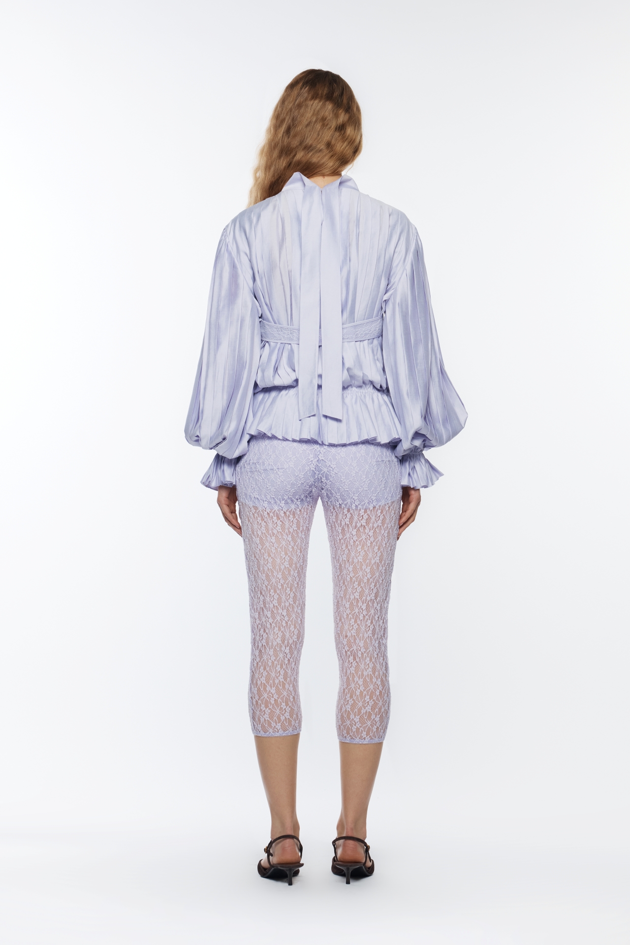 LACE CROP LEGGINGS (R26PT5051PU)