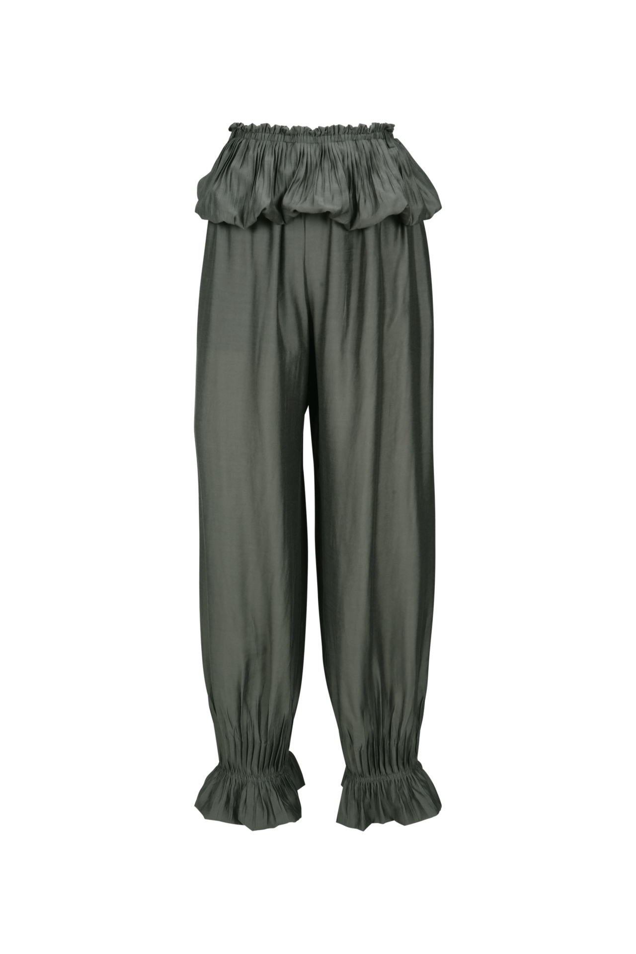 PLEAT BALLOON PANTS (R26PT5071BR)