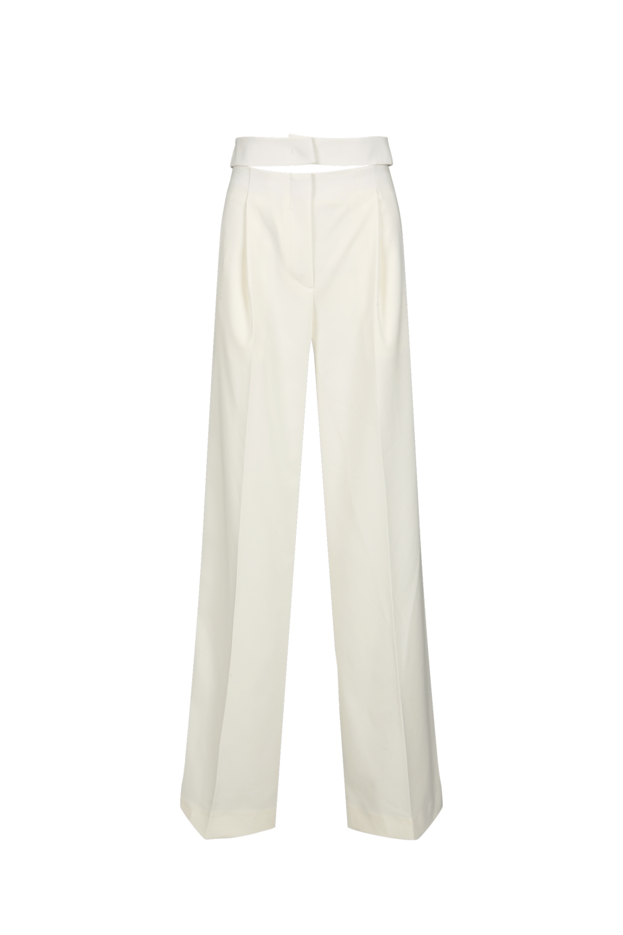 CUT-OFF WIDE FIT PANTS (R26PT5141IV)