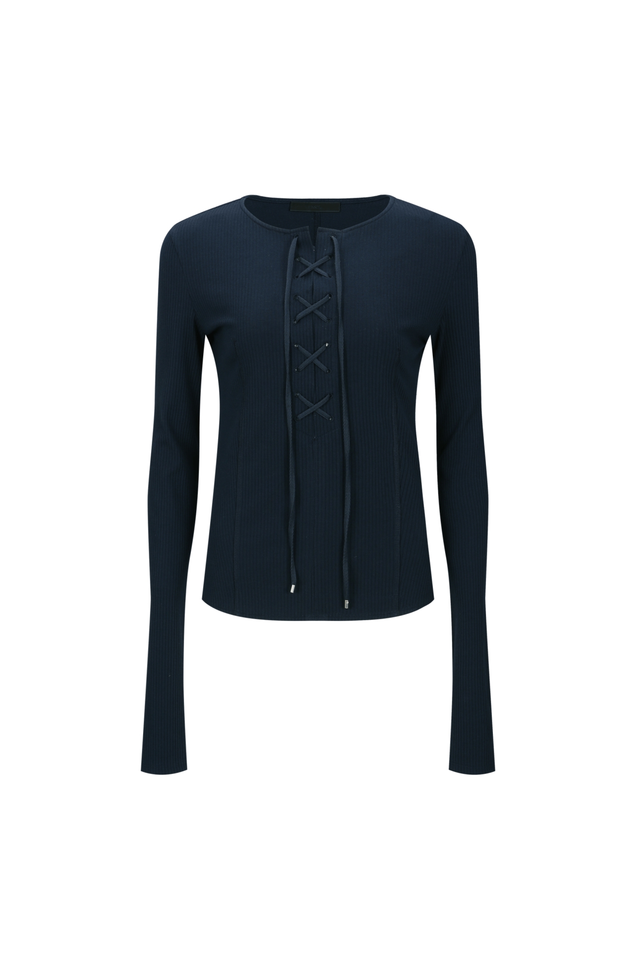 Bow Front Slim Cardigan (R26TO10051NV)
