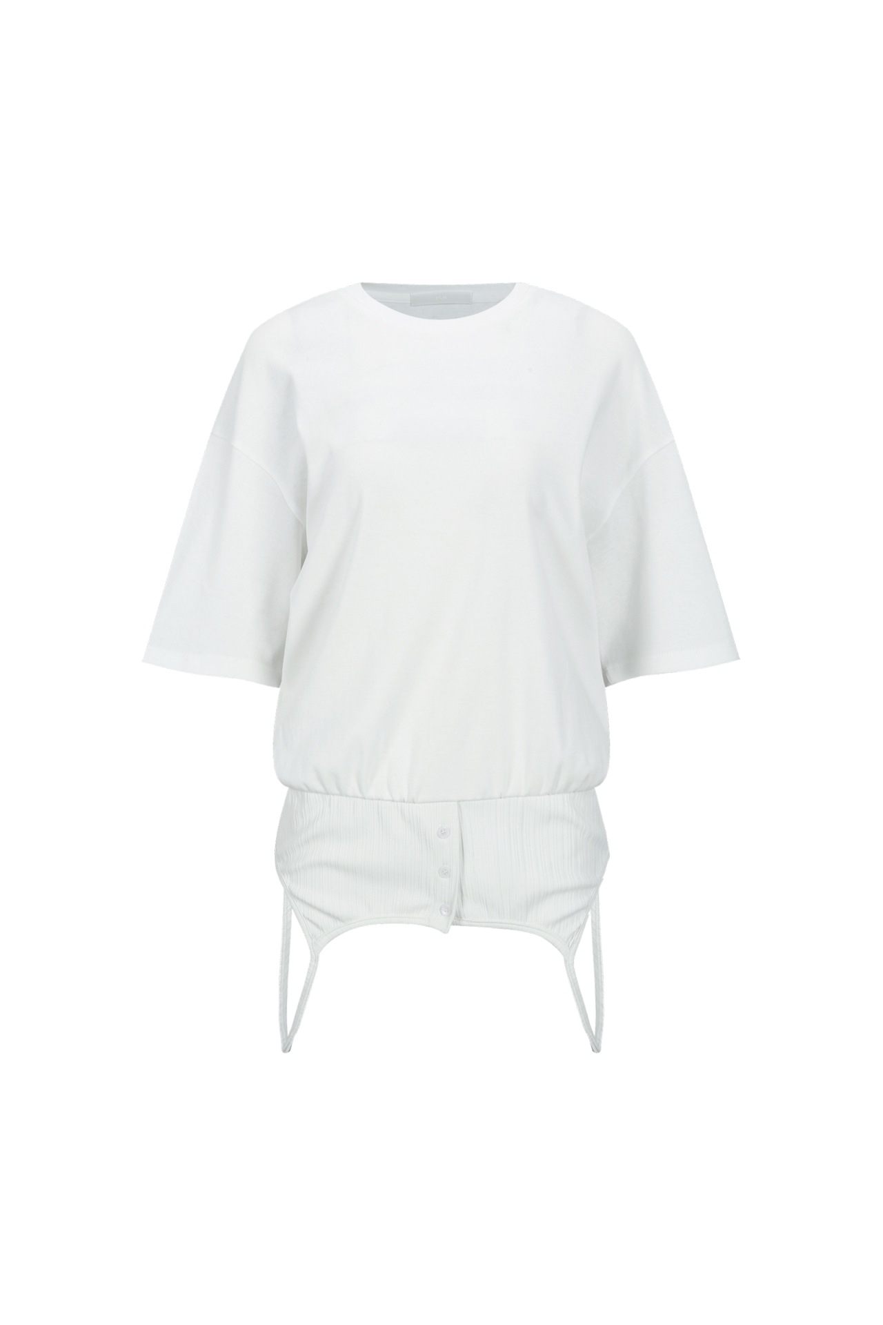 UPSIDE DOWN SLIP T-SHIRT (R26TS11061WH)