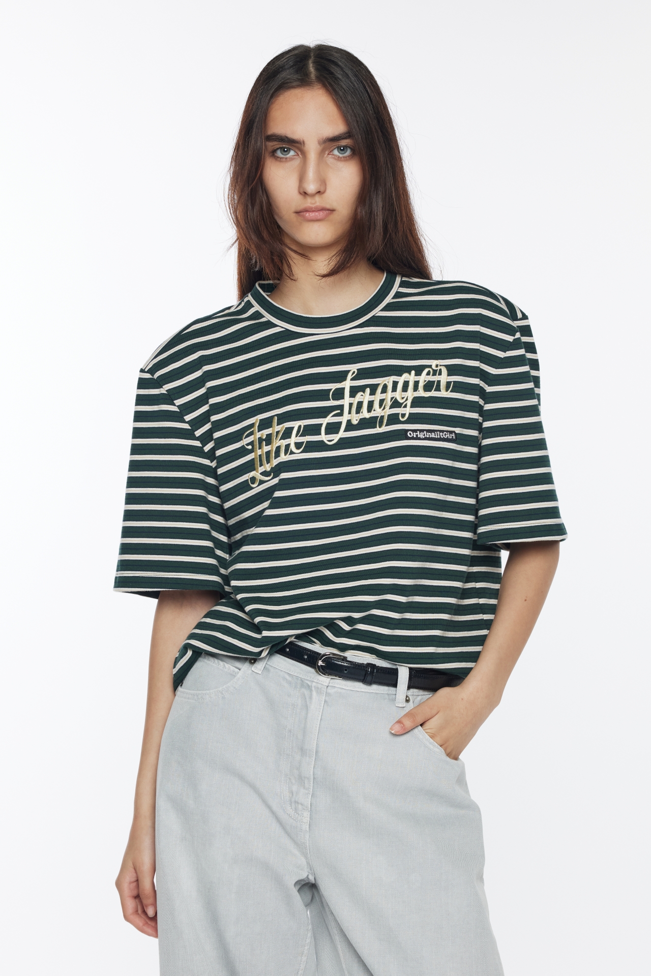 "LIKE JAGGER" TSHIRT (R26TS11161GN)