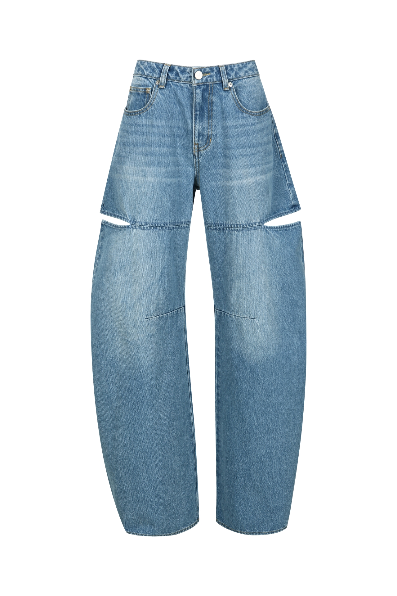 SIDE CUT DETAIL JEANS BLUE (S25DB8011BL)