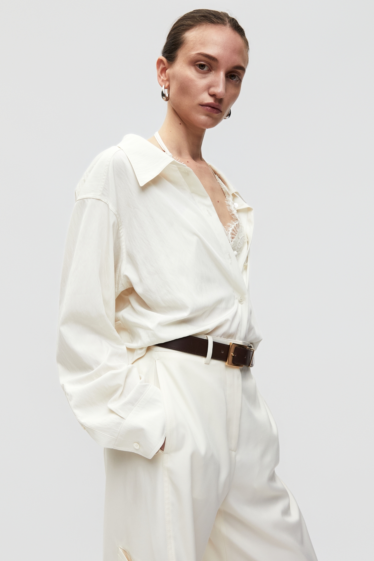 DETACHABLE BLOUSE (S26BL4011WH)