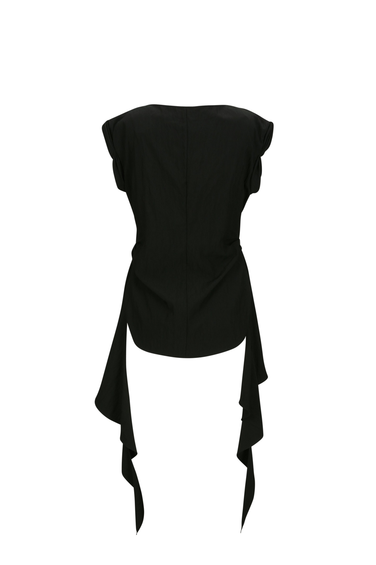 TWIST FLOW BLOUSE (S26BL4021BK)
