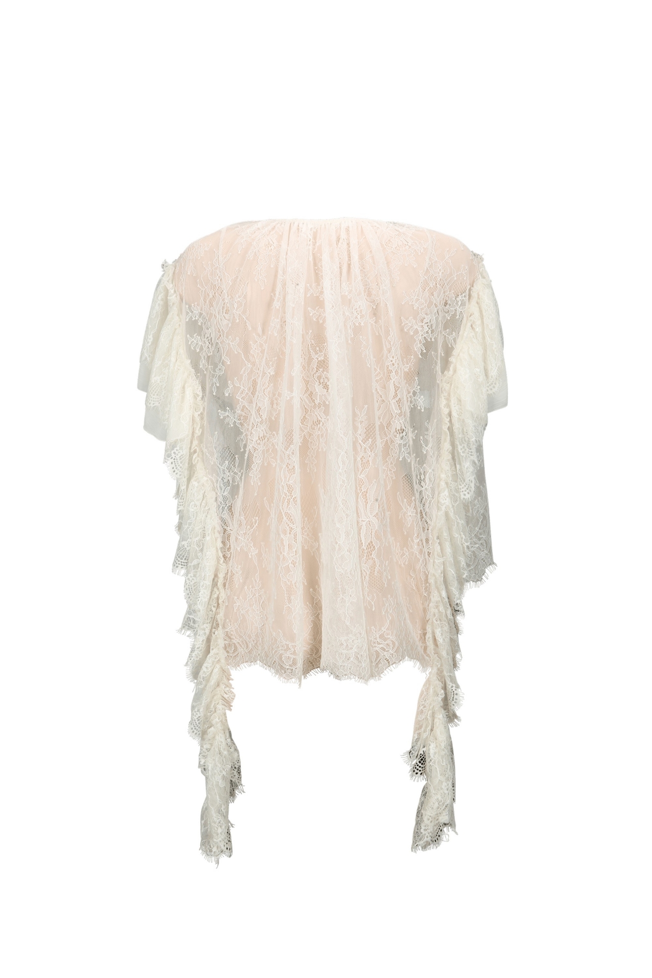 LAYERED LACE BLOUSE (S26BL4051IV)