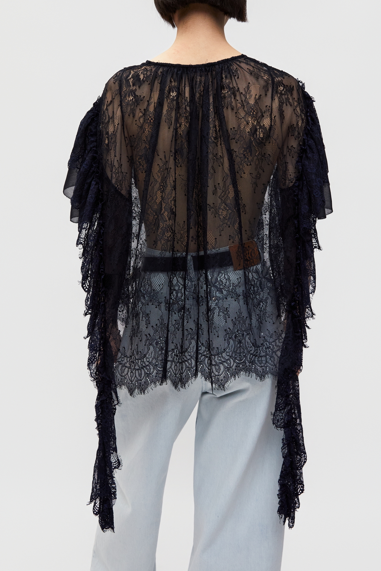 LAYERED LACE BLOUSE (S26BL4051NV)