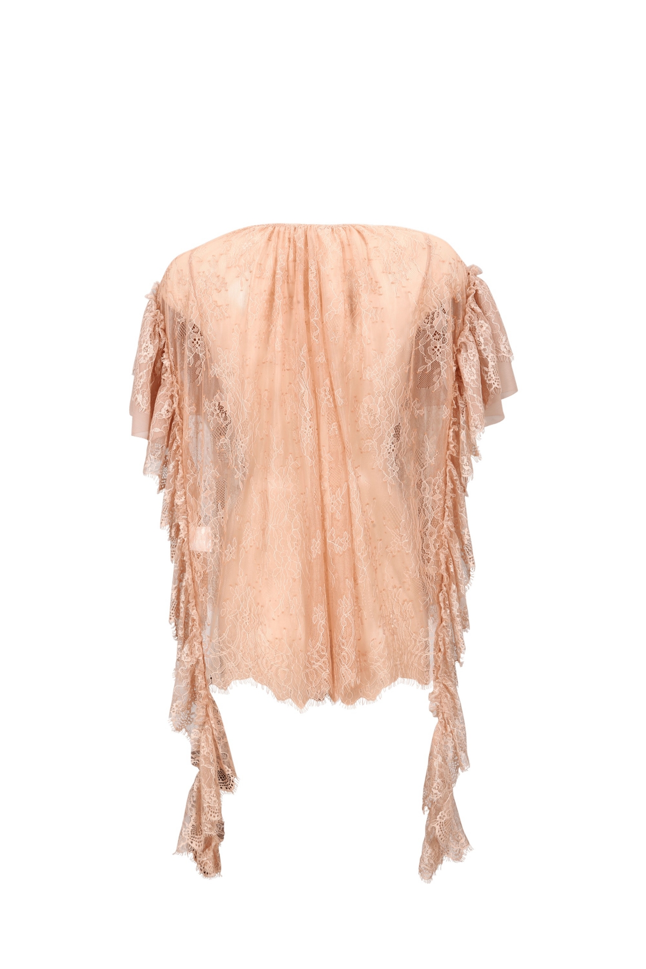LAYERED LACE BLOUSE (S26BL4051PK)