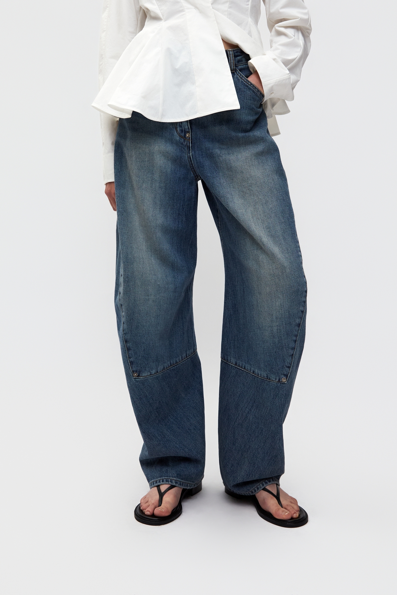 BALLOON FIT JEANS (S26DB8031BL)