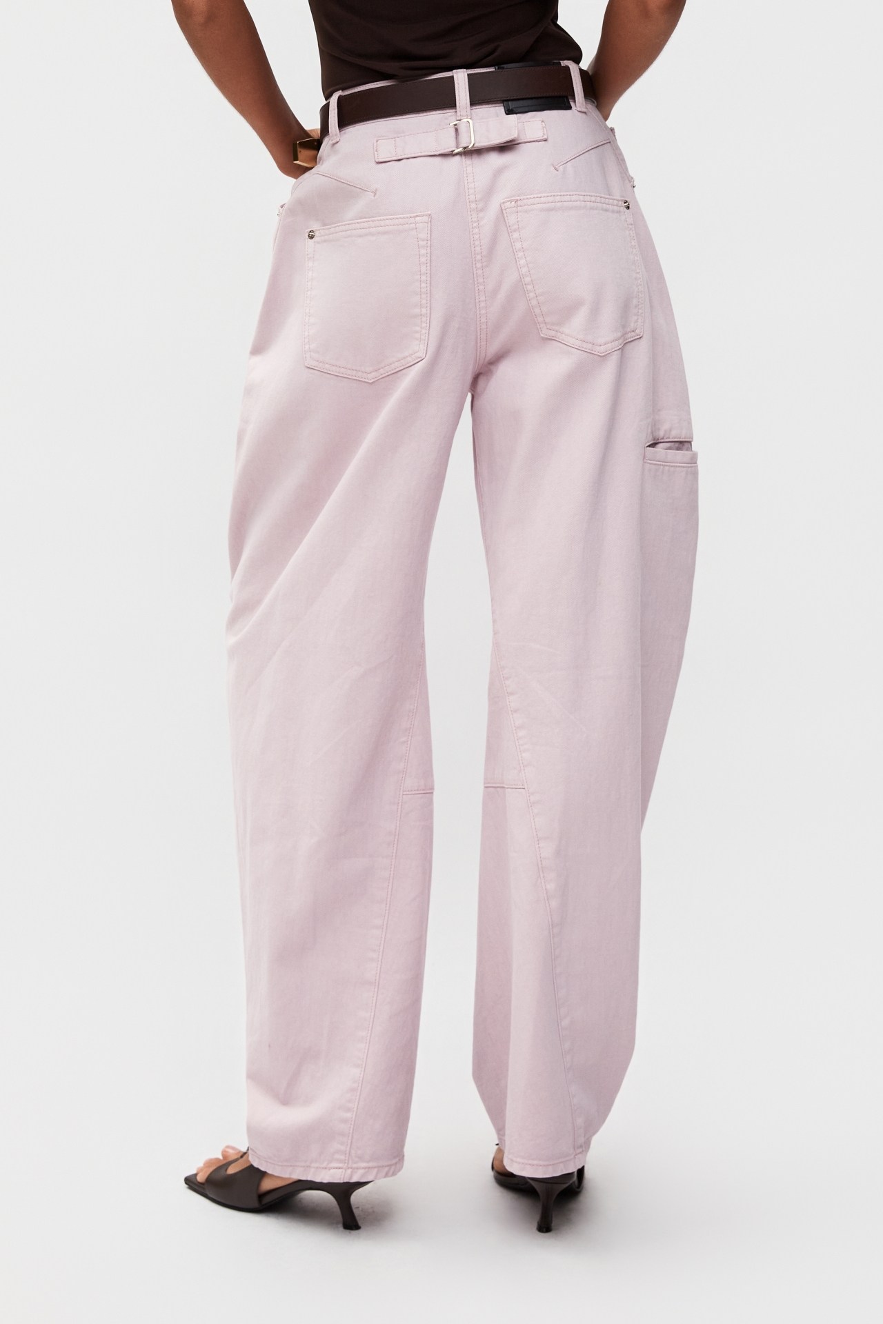 SIDE-PIN BALLOON JEANS (S26DB8061PK)