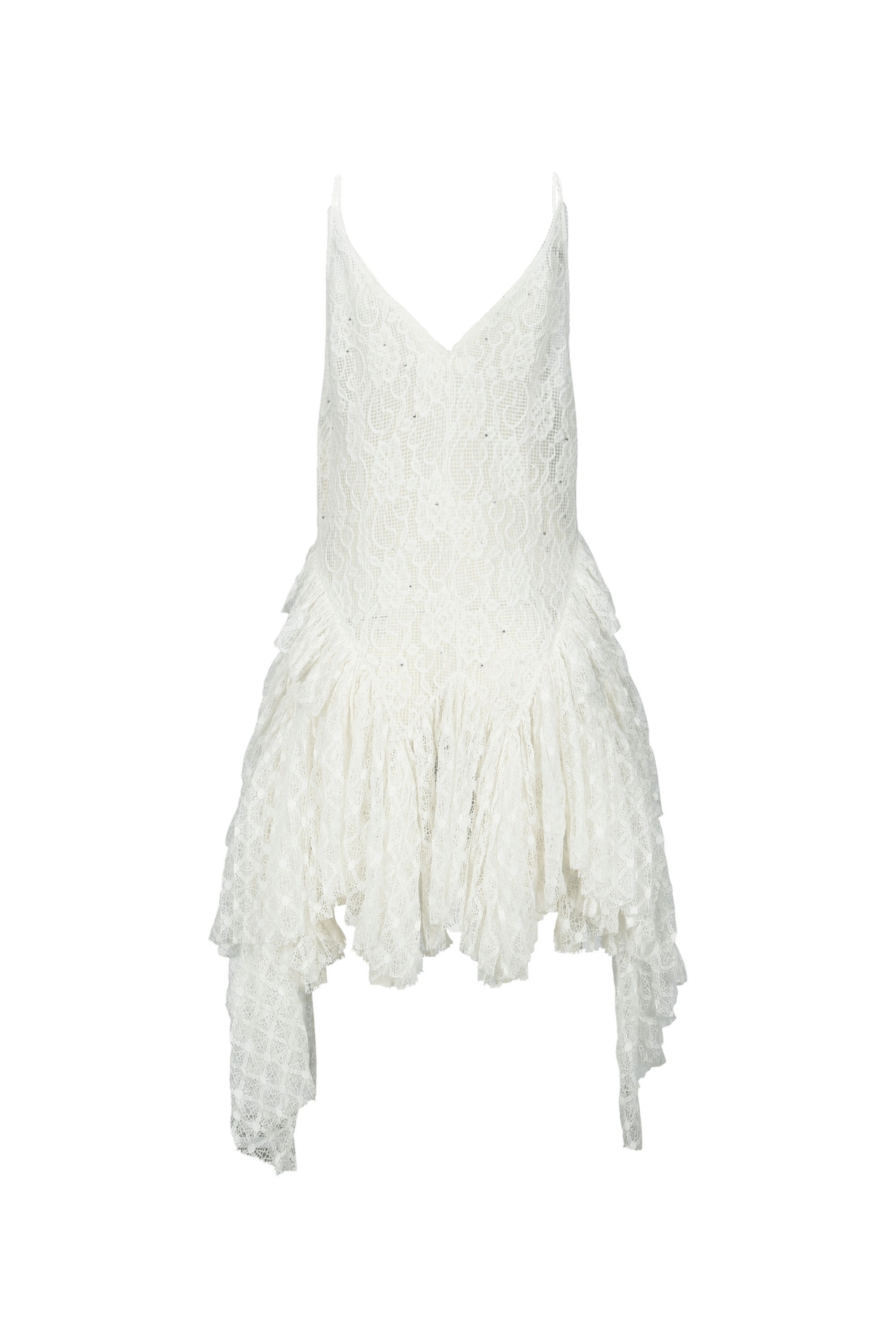 SLEEVELESS LAYERED DRESS (S26DJ7012WH)