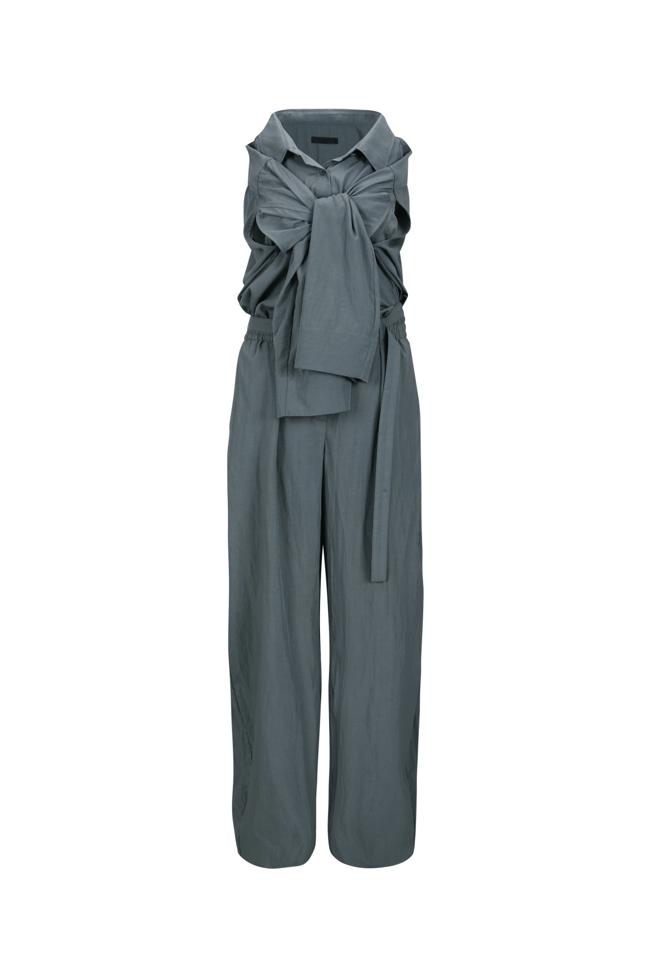TWO-WAY SHIRT JUMPSUIT (S26DJ7041GY)