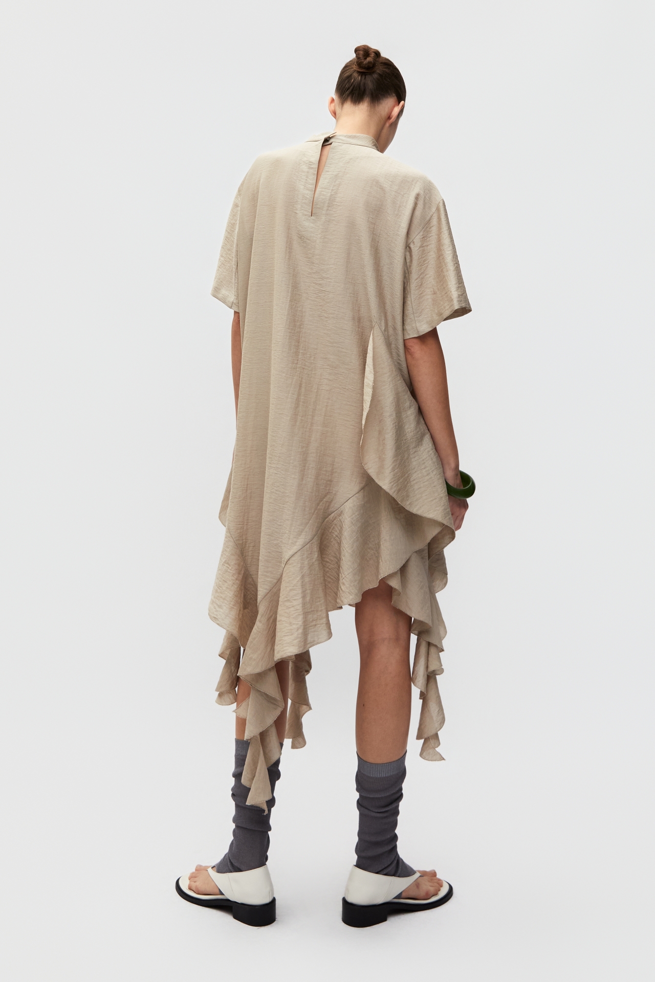 ASYMMETRIC HEM DRESS (S26DJ7061BE)