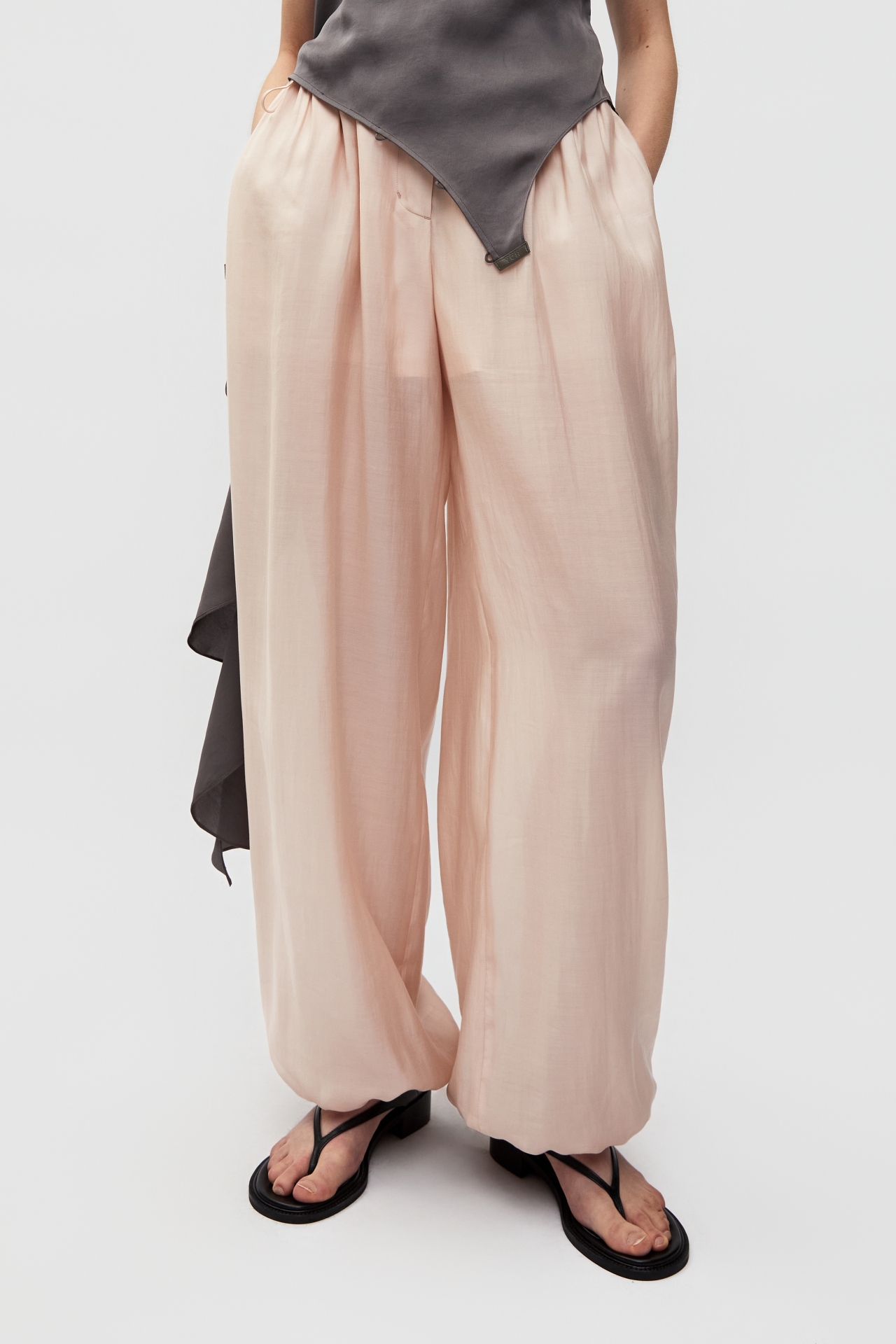 ELASTIC WAIST LOOSE PANTS (S26PT5021PK)