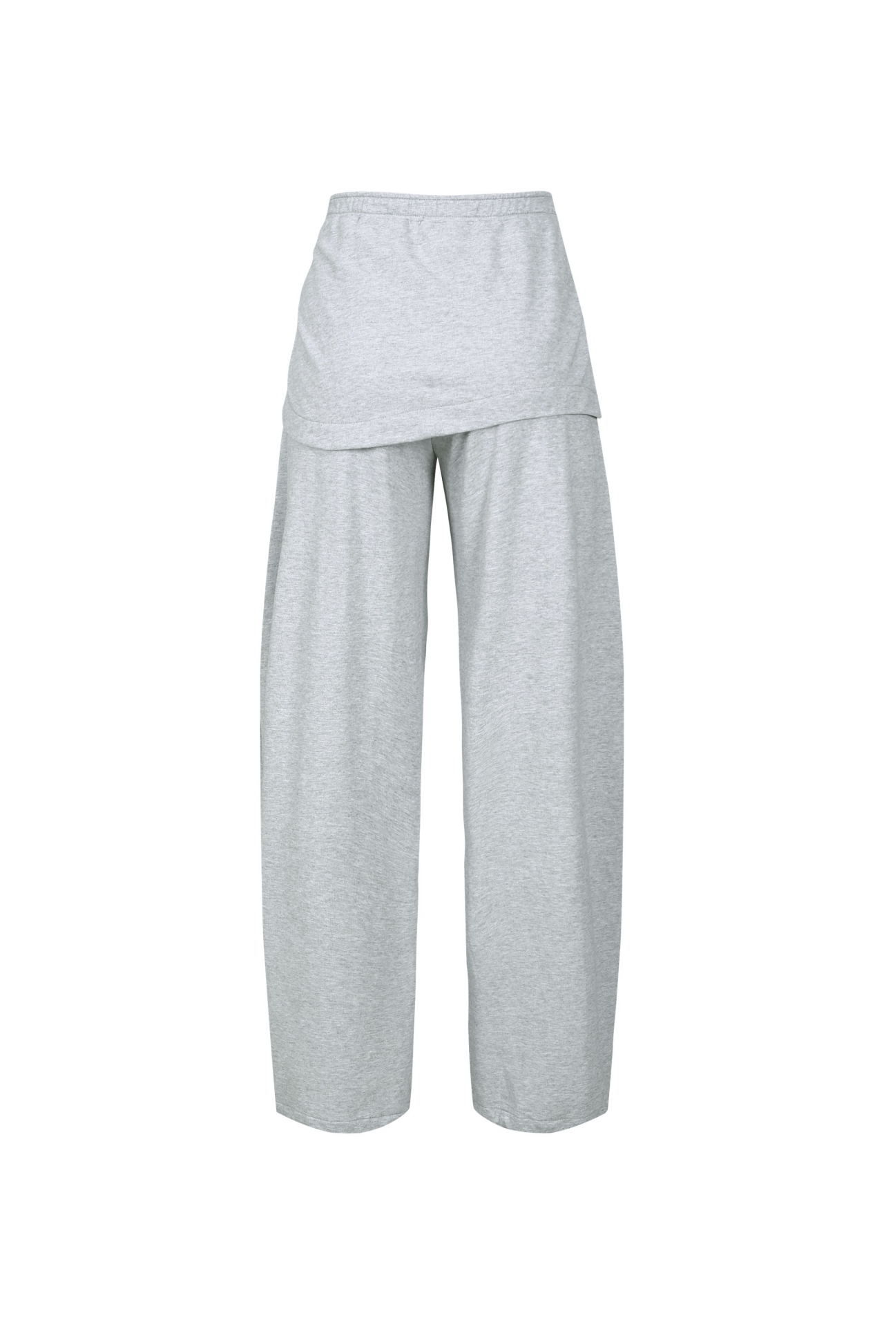 ASYMMETRICAL SKIRT PANTS (S26PT5031GY)