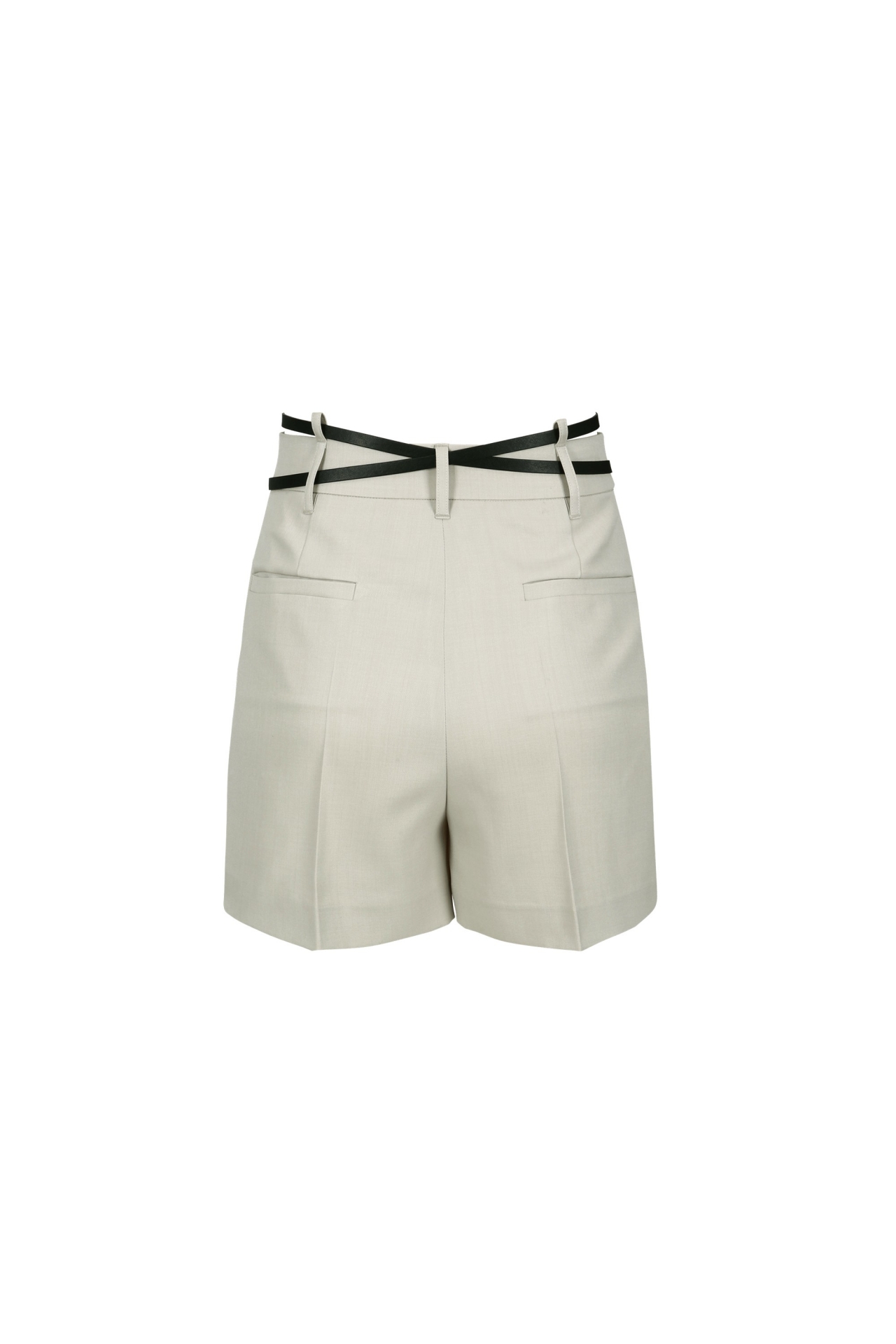 BELTED TUCK SHORTS (S26PT5101BE)