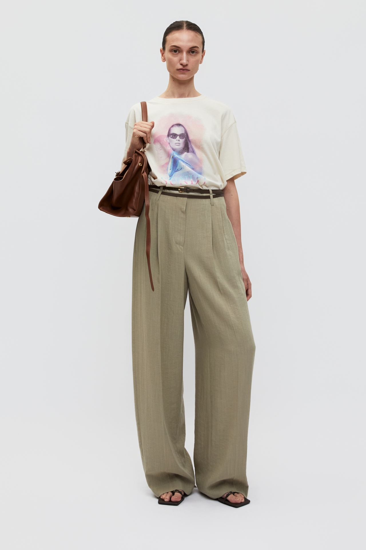 BELTED TUCK PANTS (S26PT5111KK)