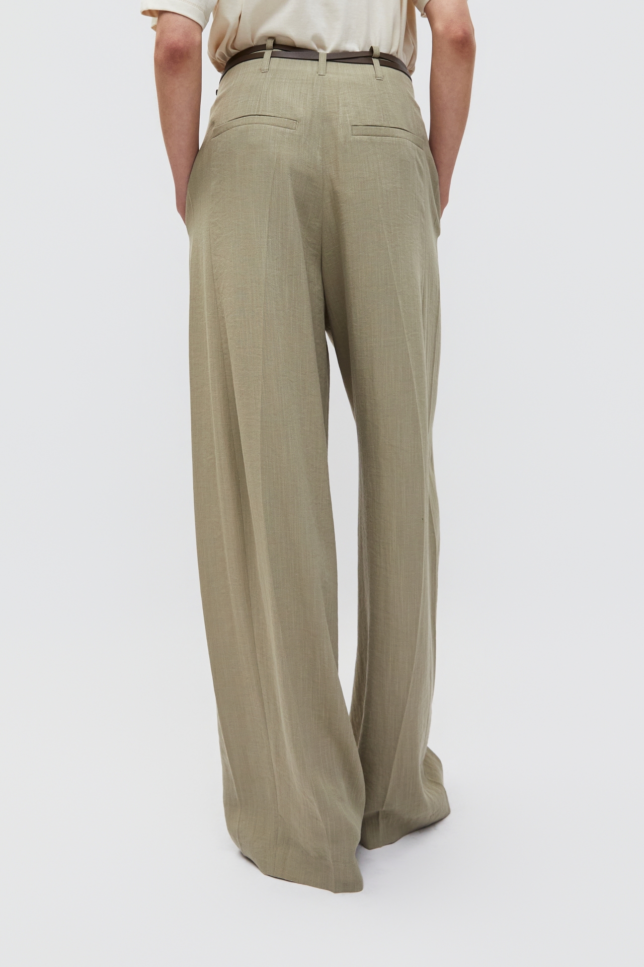 BELTED TUCK PANTS (S26PT5111KK)