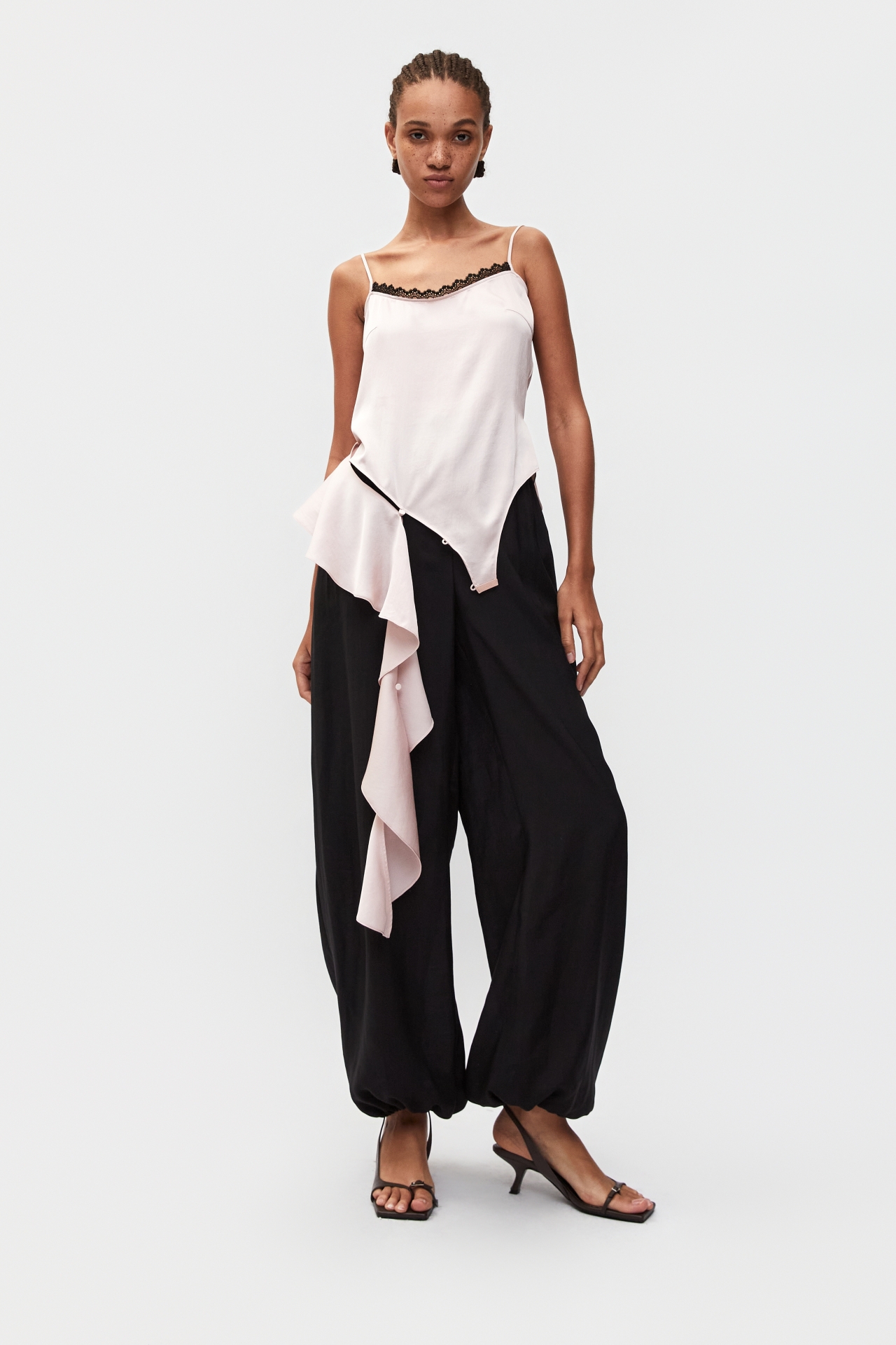SPLICED ASYMMETRIC TOP (S26TO10011PK)