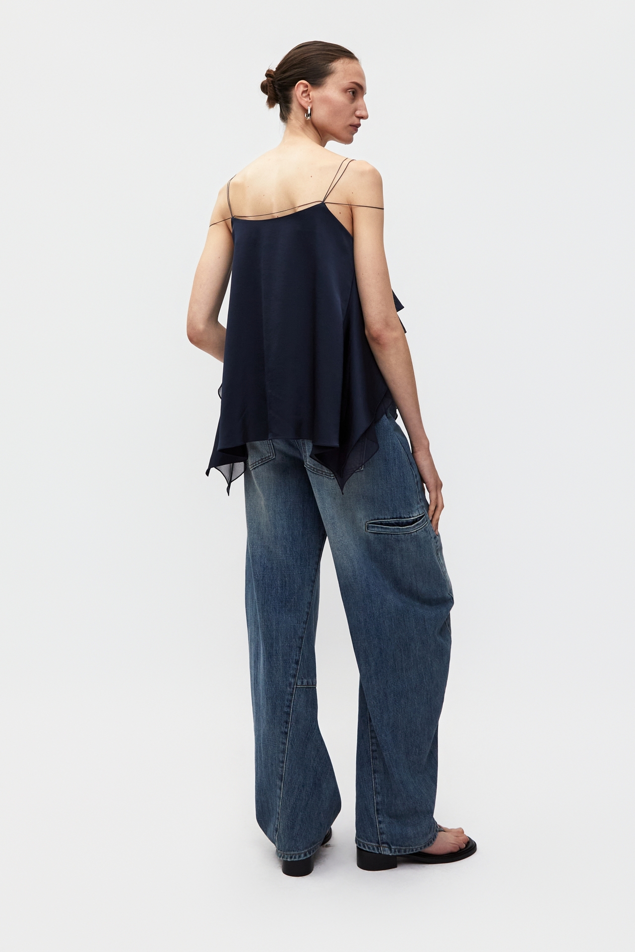 RUFFLED TOP (S26TO10021NV)