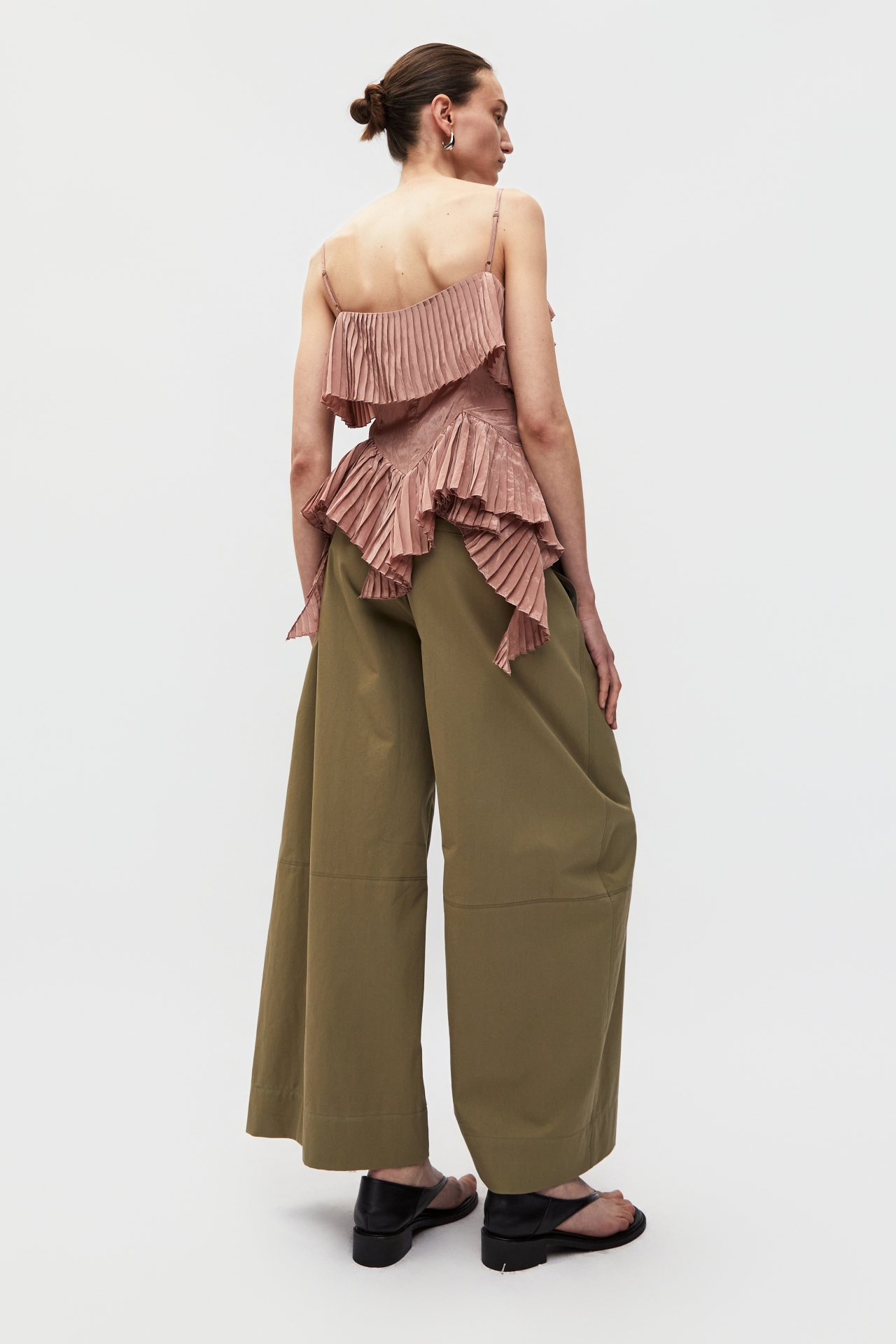 ASYMMETRIC PLEATED TOP (S26TO10061PK)
