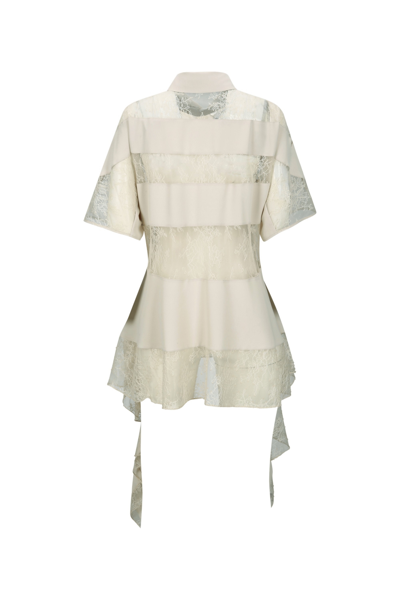 DRAPED HEM TOP (S26TO10072BE)