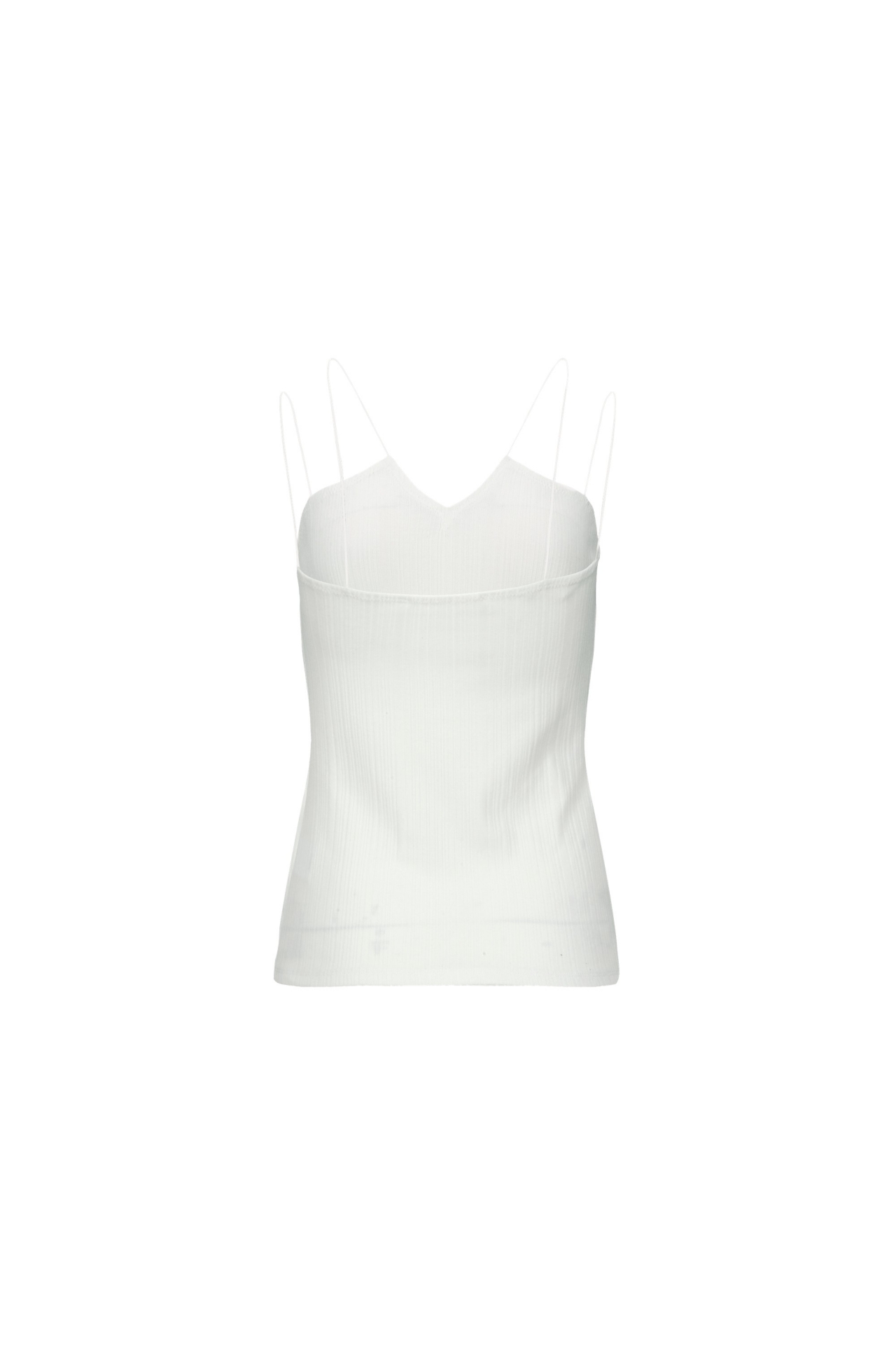 FITTED TANK TOP (S26TS11031WH)