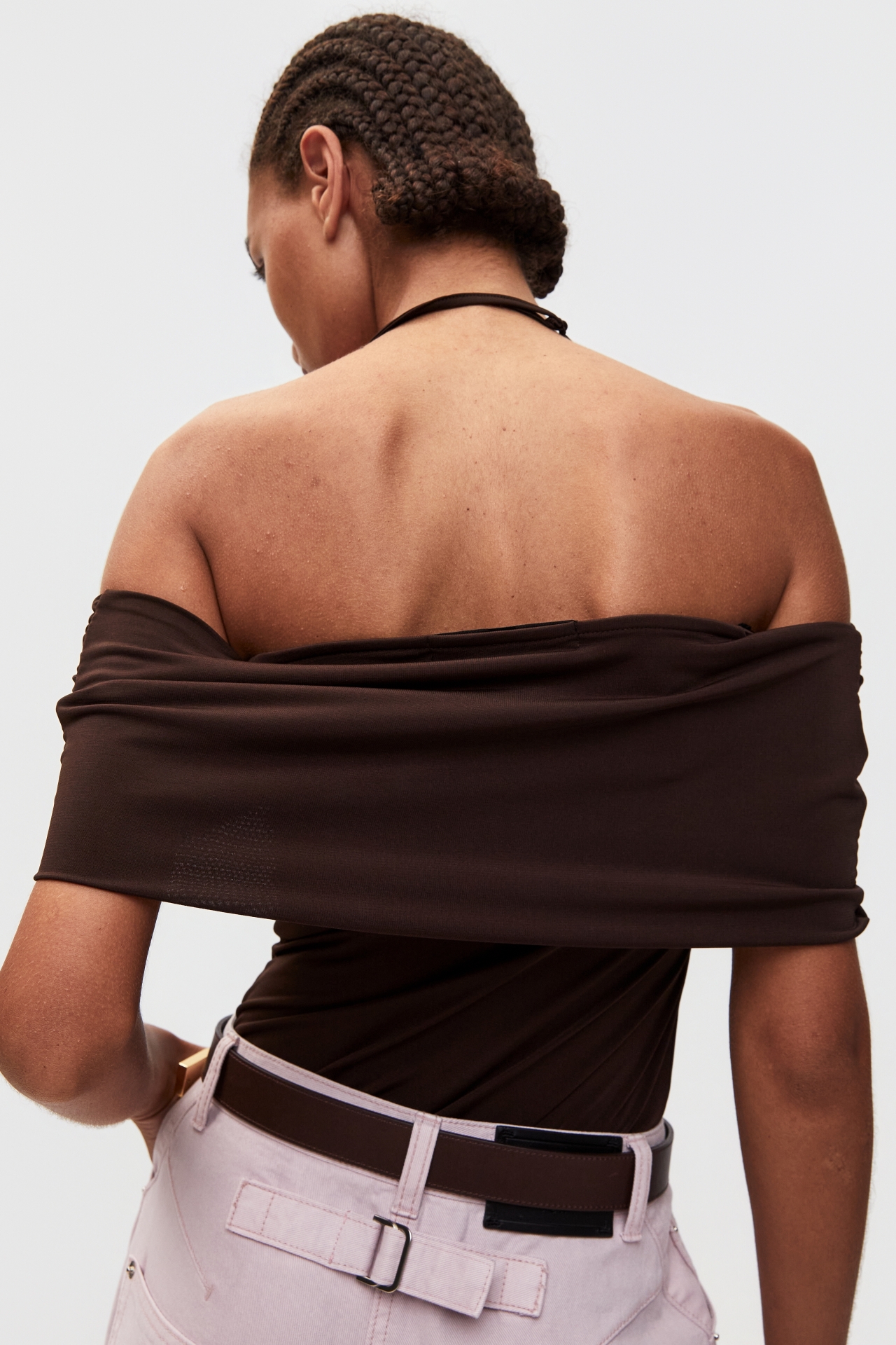 HALTER NECK T-SHIRTS (S26TS11081BR)