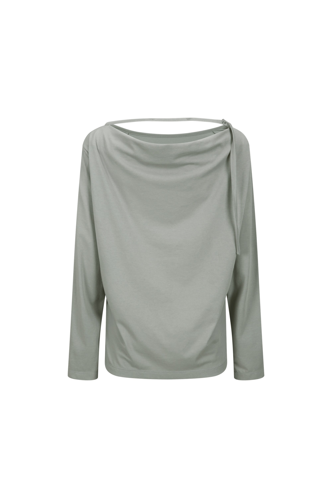 SOLID LONG SLEEVE TEE (S26TS11111GY)