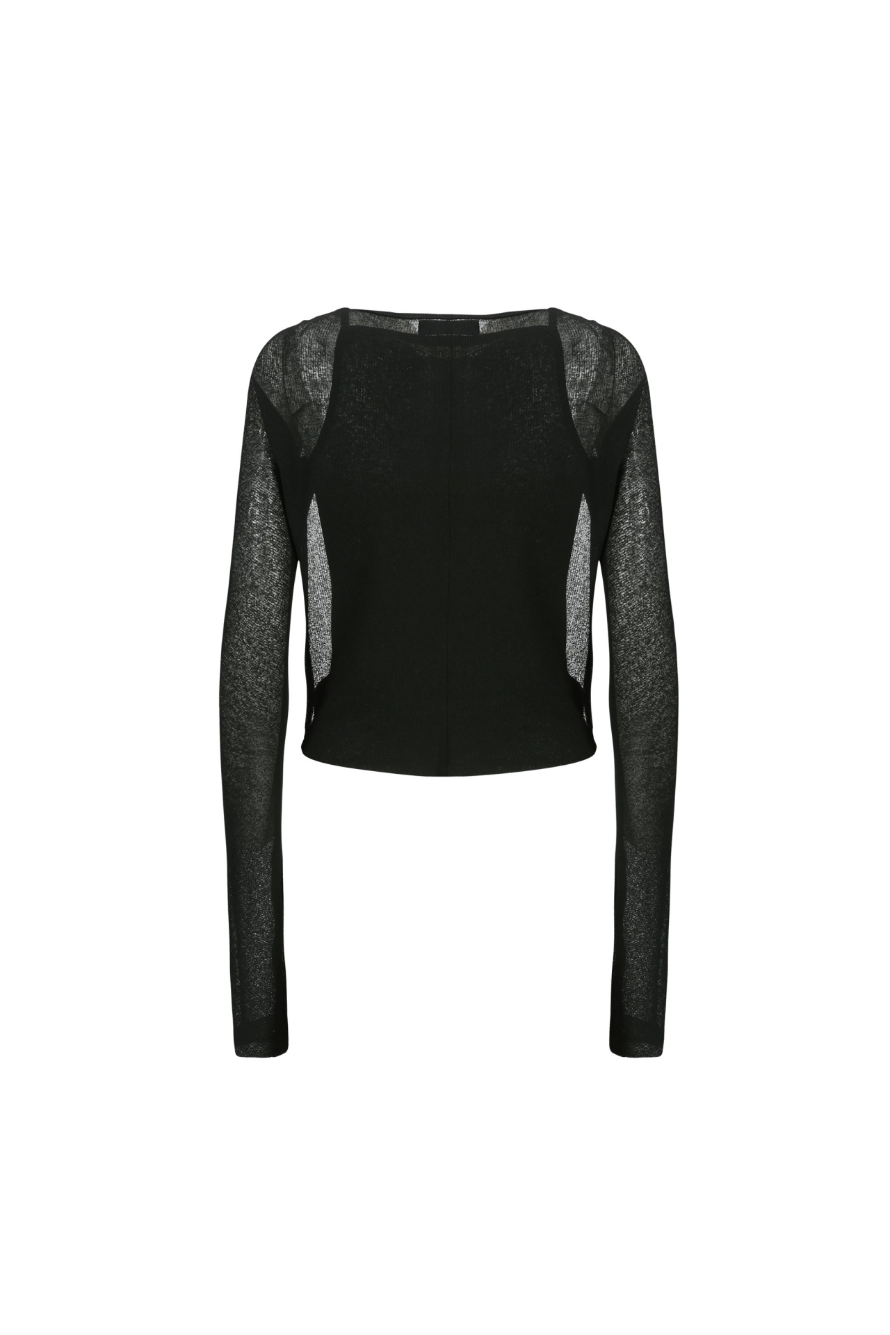 LAYERED-STYLE LONG SLEEVE TOP (S26TS11141BK)