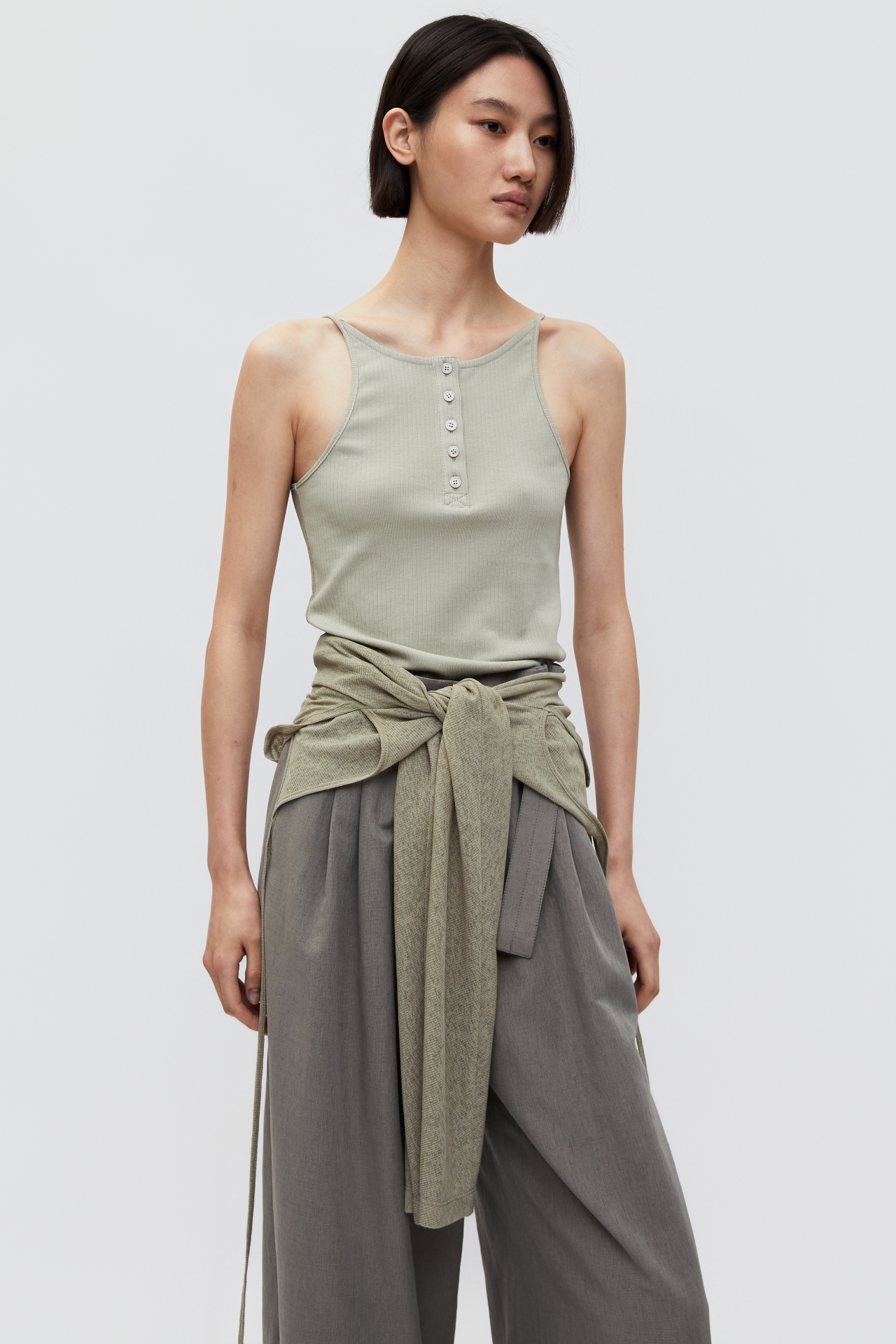 LAYERED-STYLE LONG SLEEVE TOP (S26TS11141KK)