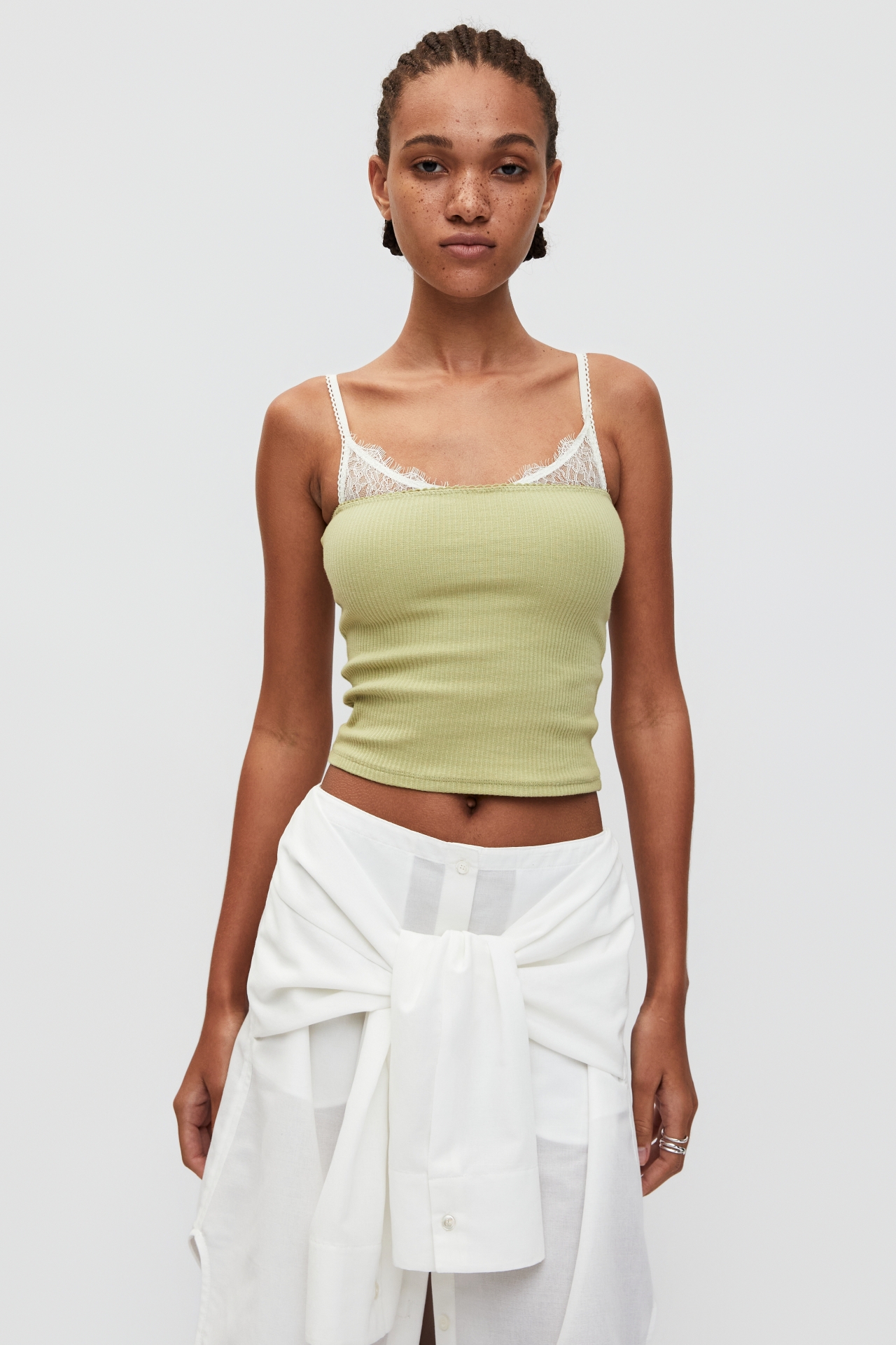 PATCHWORK CAMI (S26TS11181GN)
