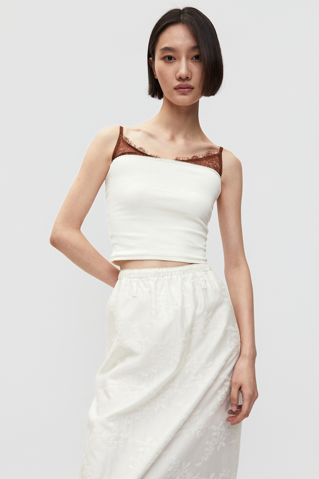 PATCHWORK CAMI (S26TS11181IV)