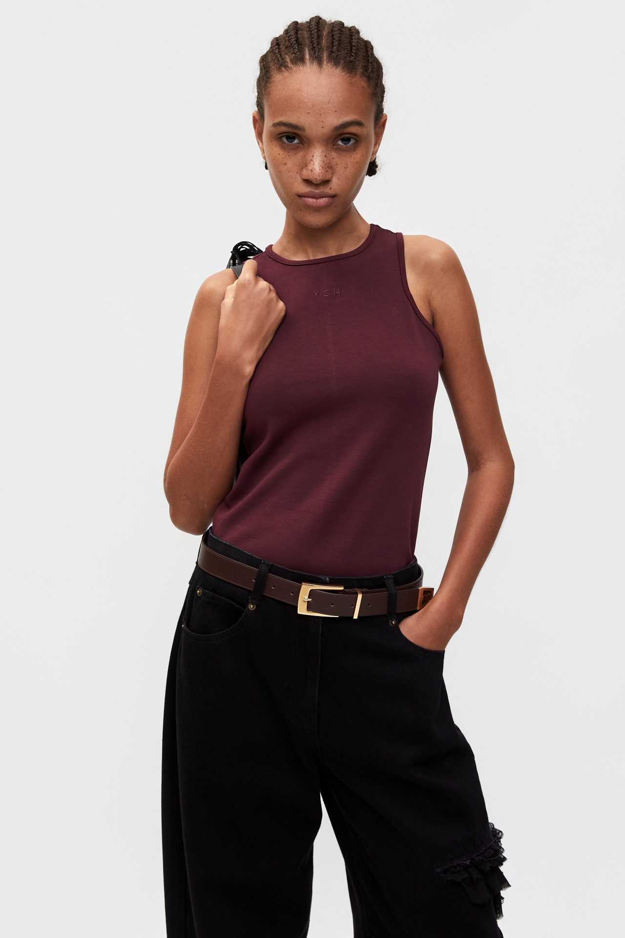 SLEEVELESS TOP (S26TS11191BD)