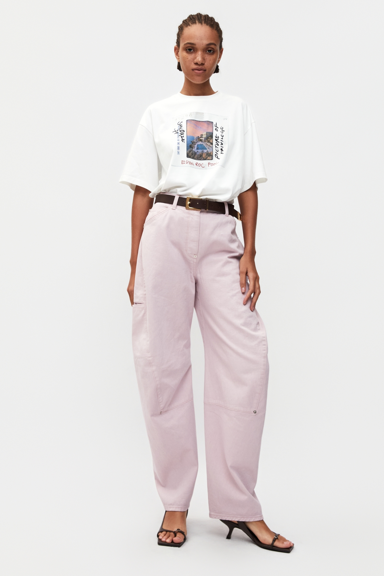 GRAPHIC PRINT T-SHIRT (S26TS11231WH)