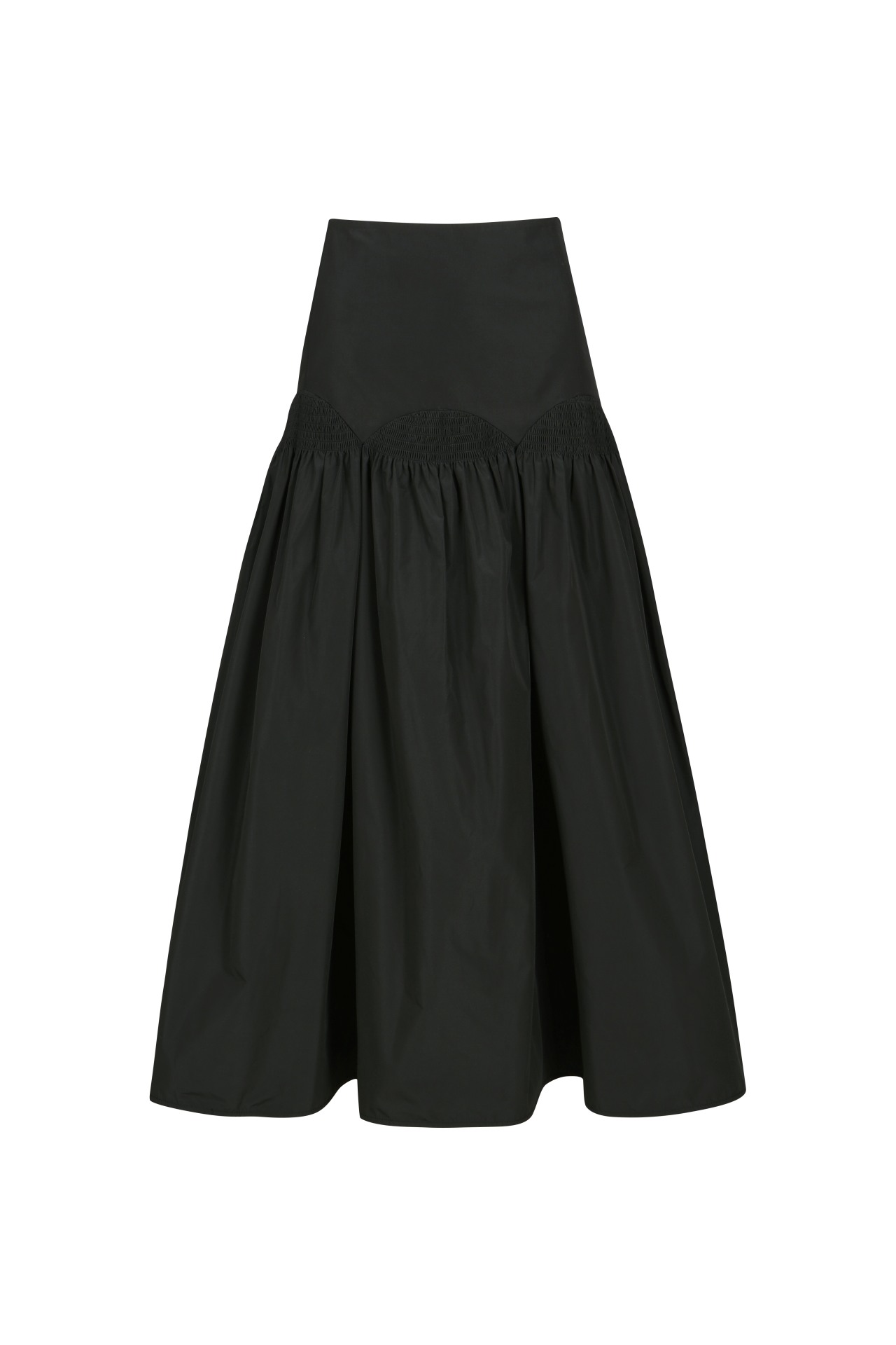 HIGH WAIST SKIRT BLACK (W24SK6051BK)
