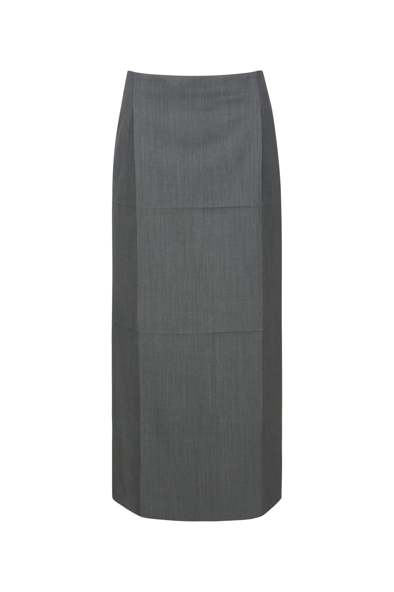 SLIT MIDI SKIRT GREY (W24SK6071GY)