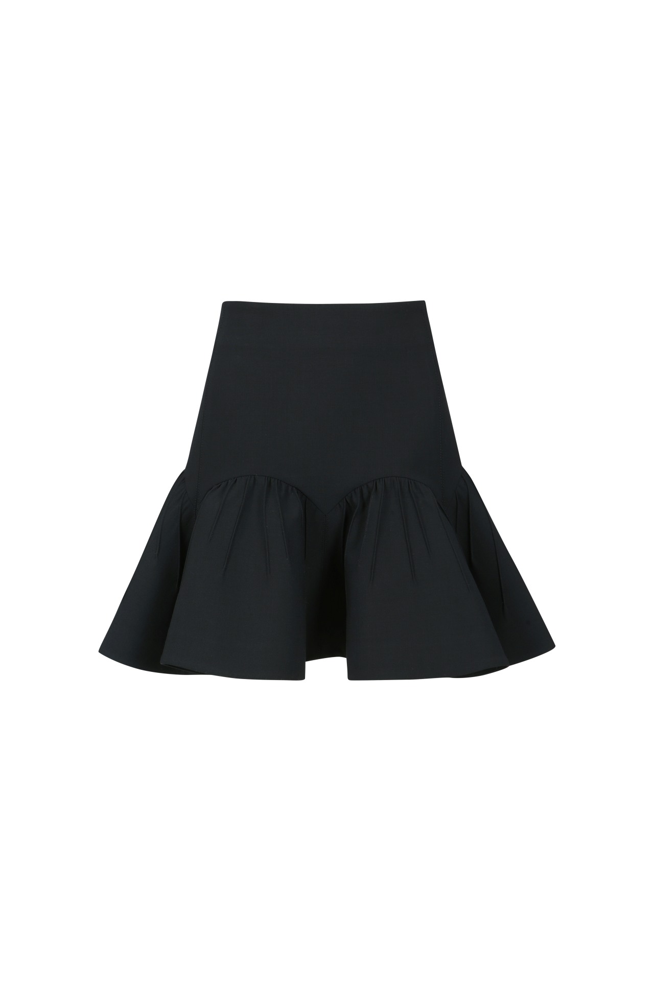 ROUND DETAIL MINI SKIRT NAVY (W24SK6091NV)