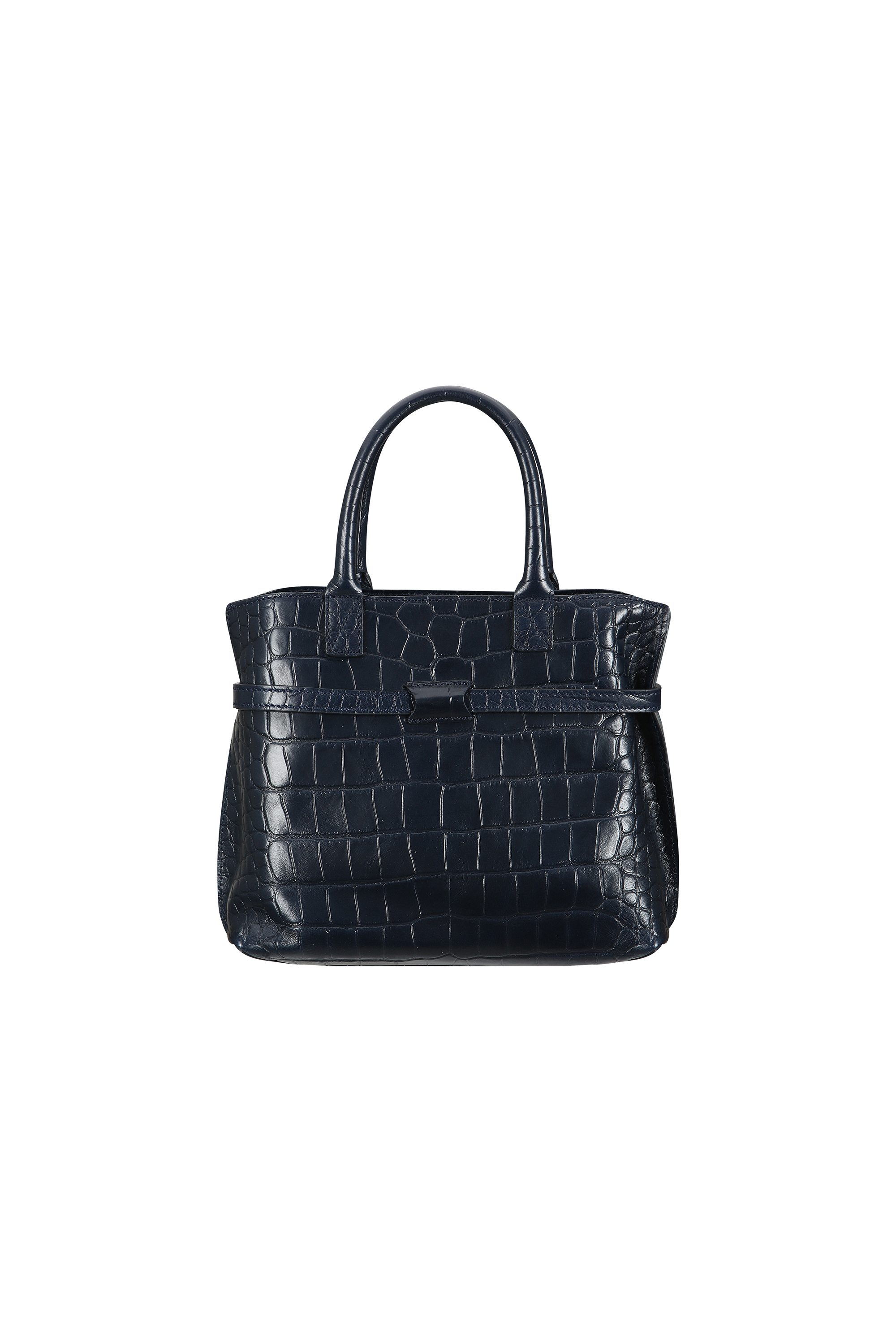 CROC-EMBOSSED MINI TOTE (W26AC12251NV)