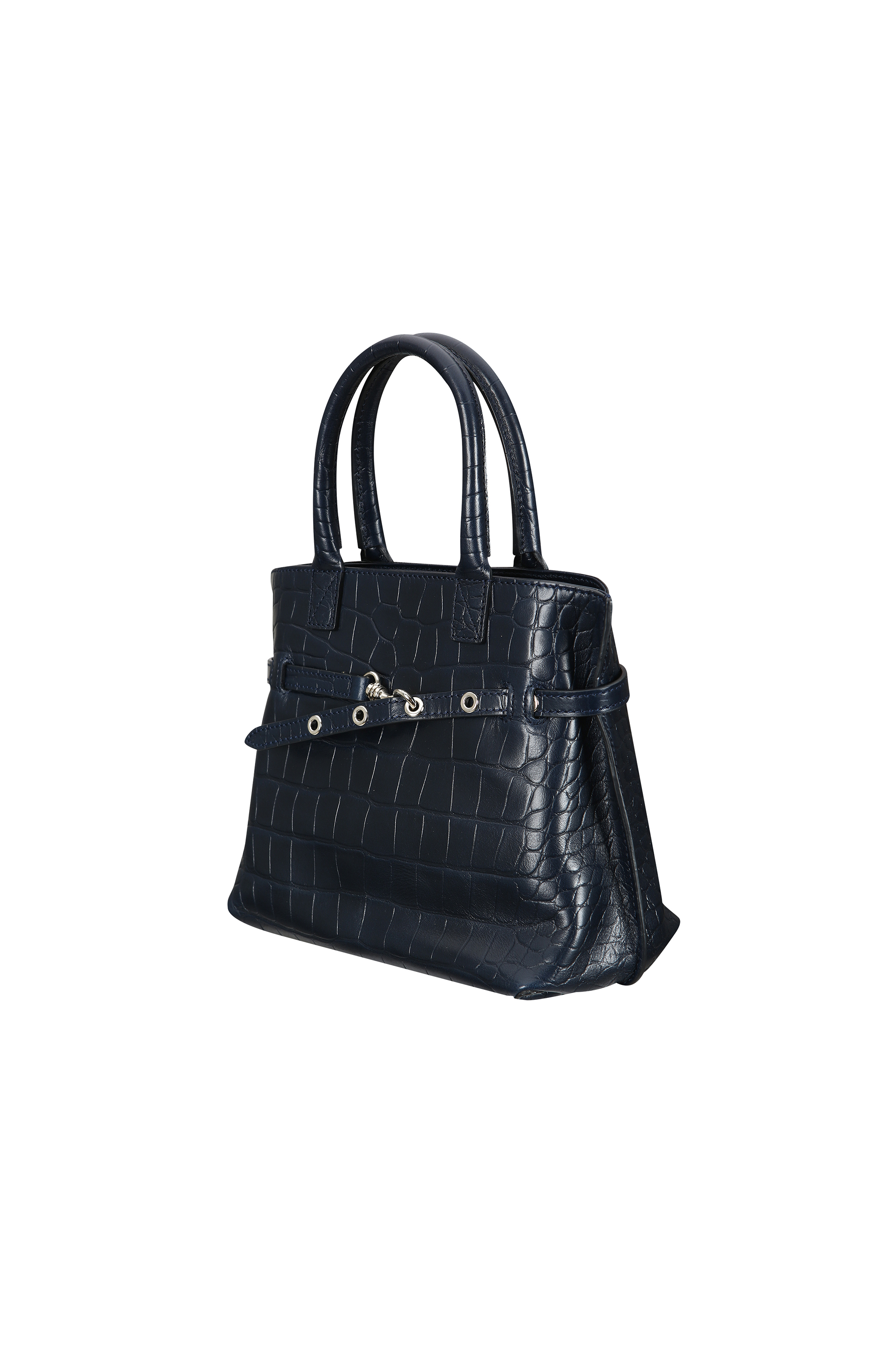 CROC-EMBOSSED MINI TOTE (W26AC12251NV)