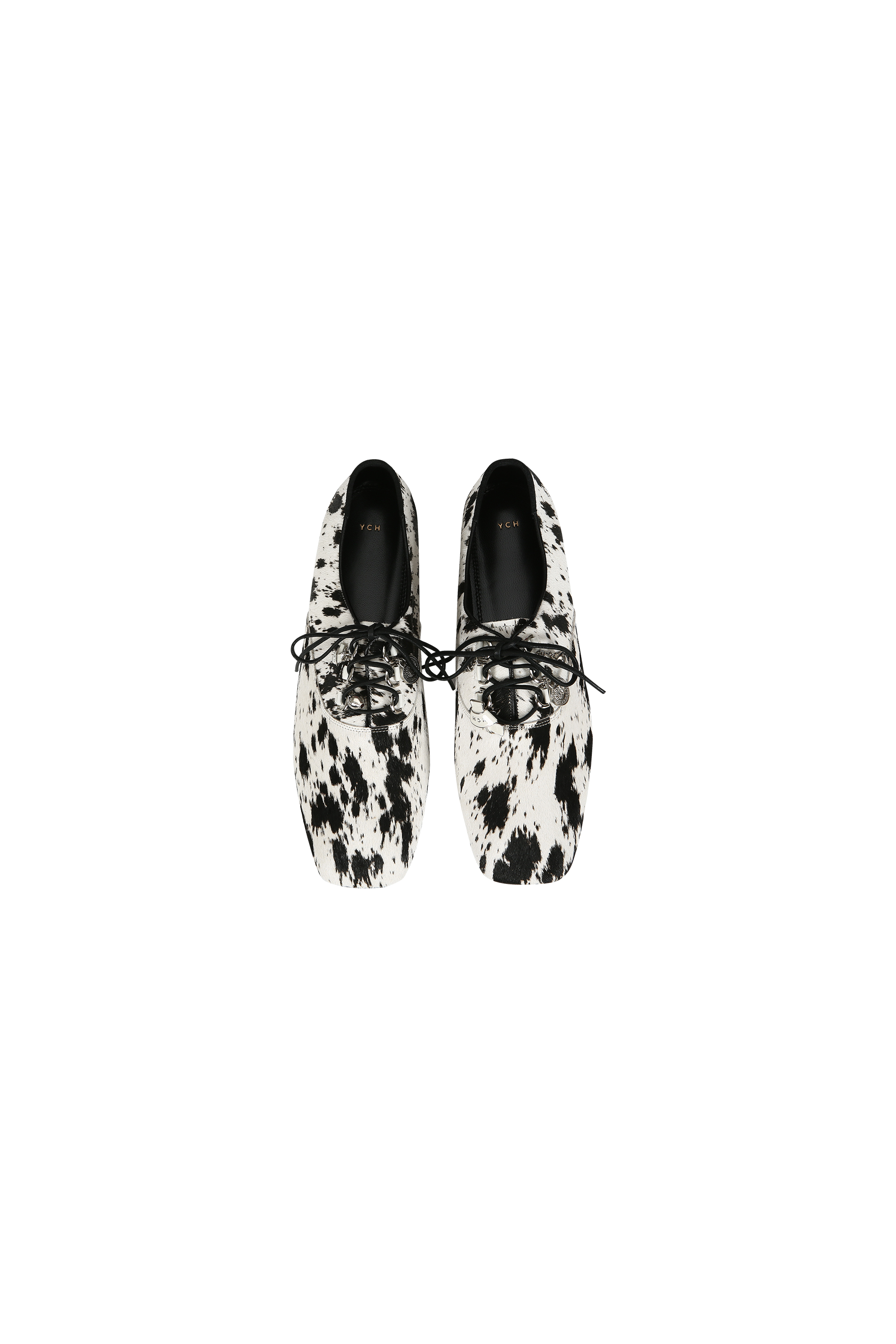 CHARM LACE-UP LOAFERS (W26AC12262IV)