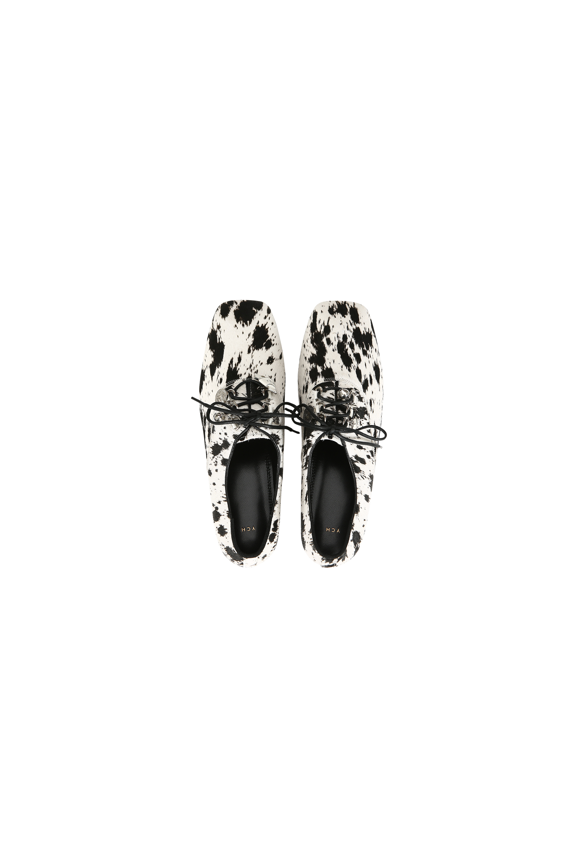 CHARM LACE-UP LOAFERS (W26AC12262IV)