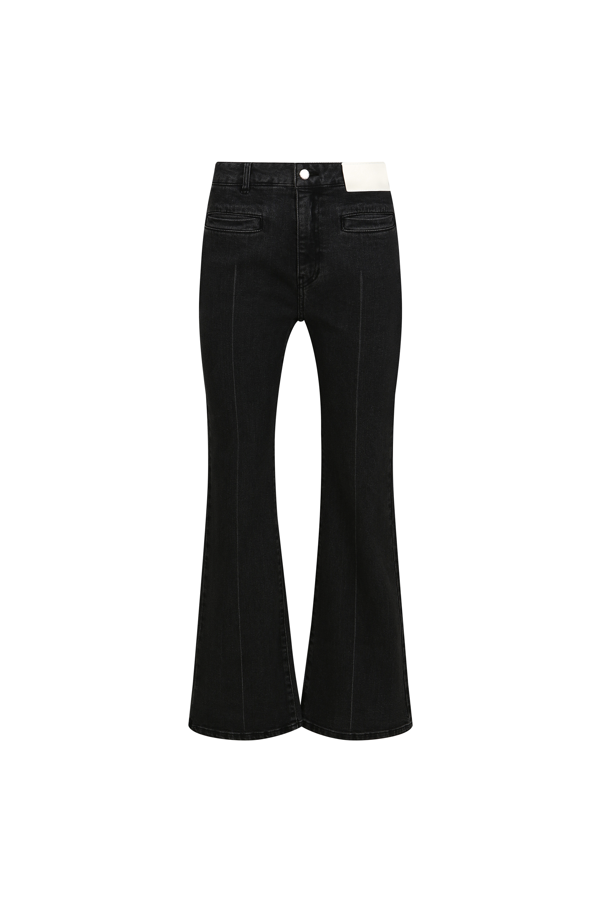 SLIM BOOTCUT DENIM PANTS (W26DB8051BK)
