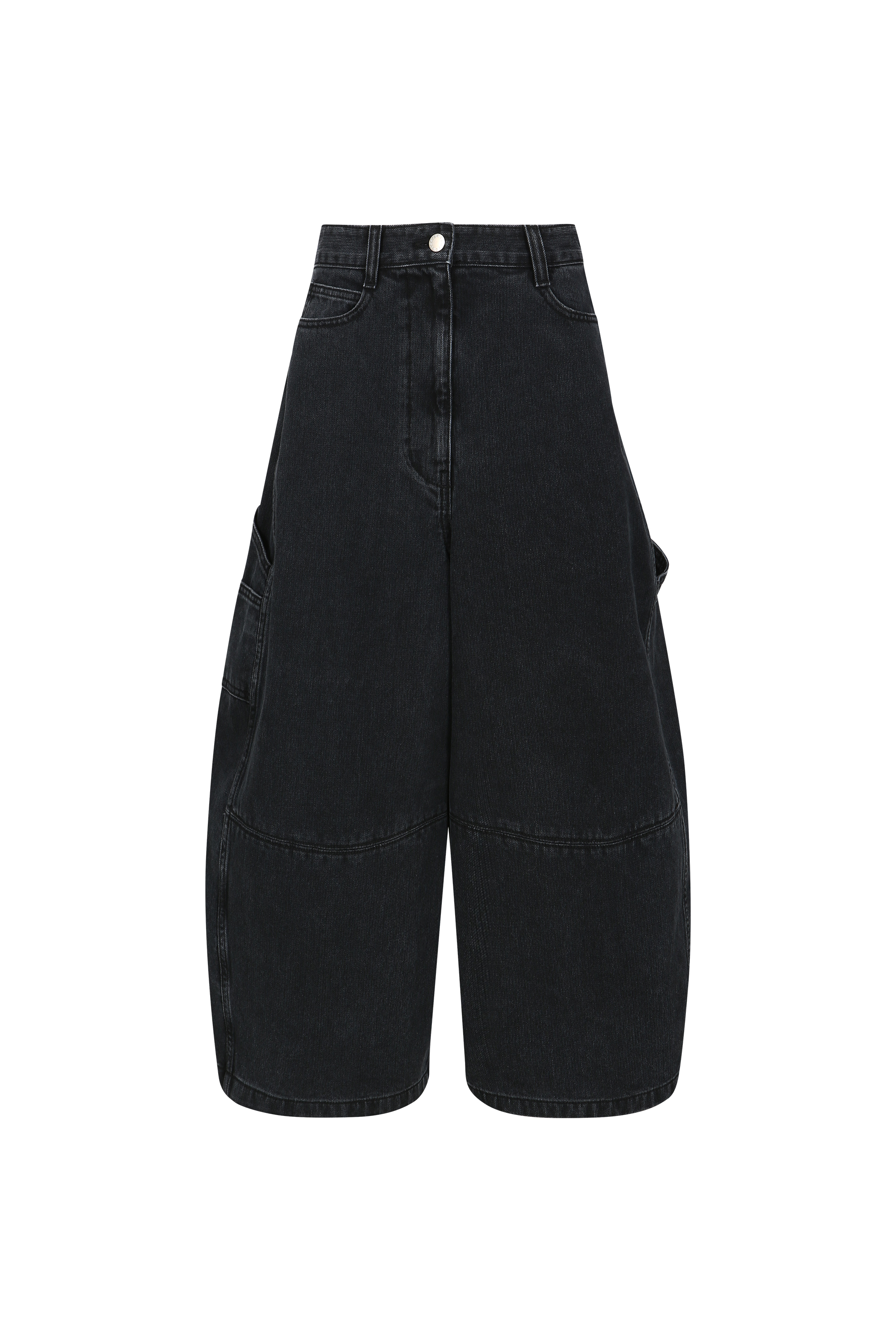 BALLOON DENIM SHORTS (W26DB8081BK)