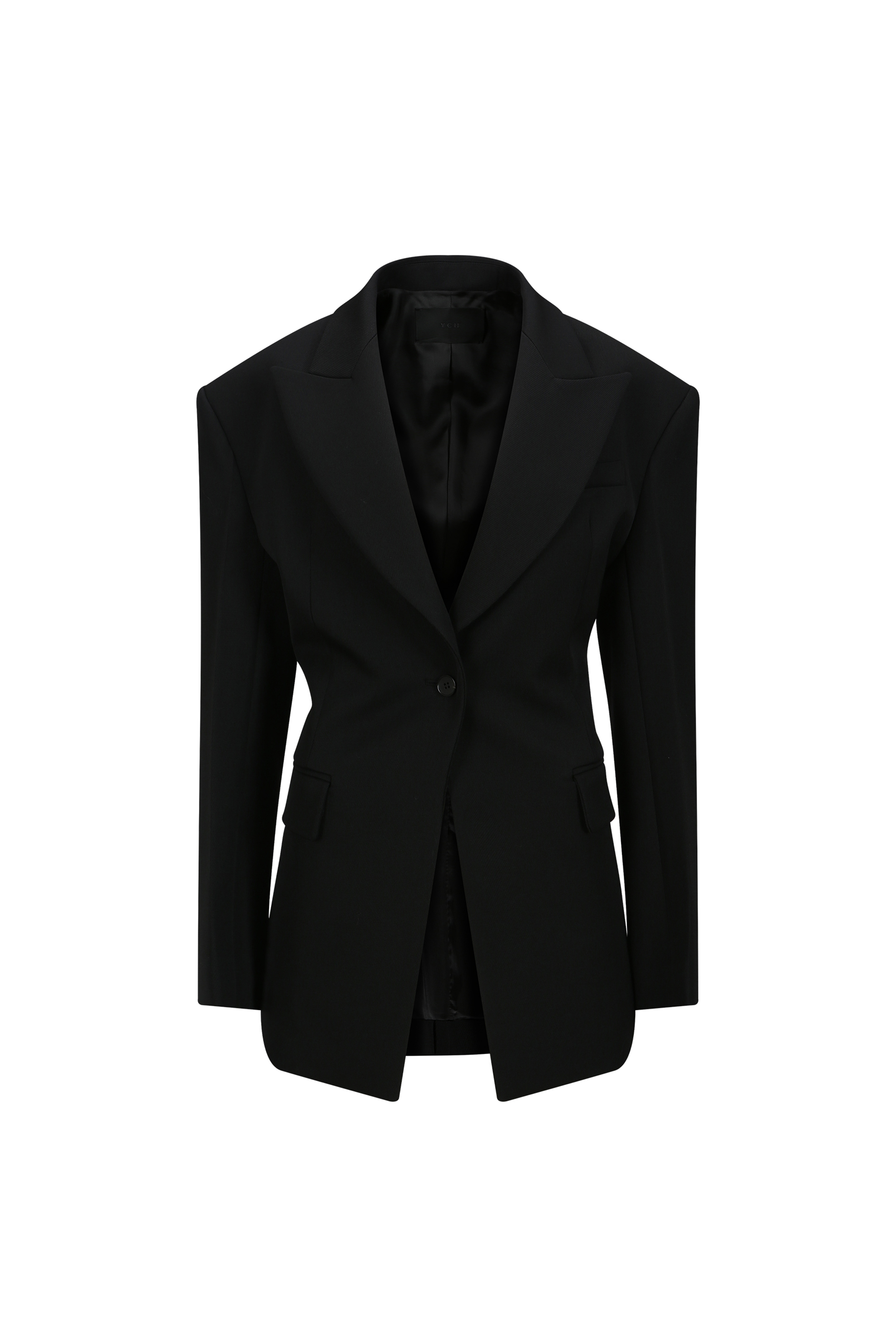 TAILORED WOOL BLEND JACKET (W26JK2051BK)