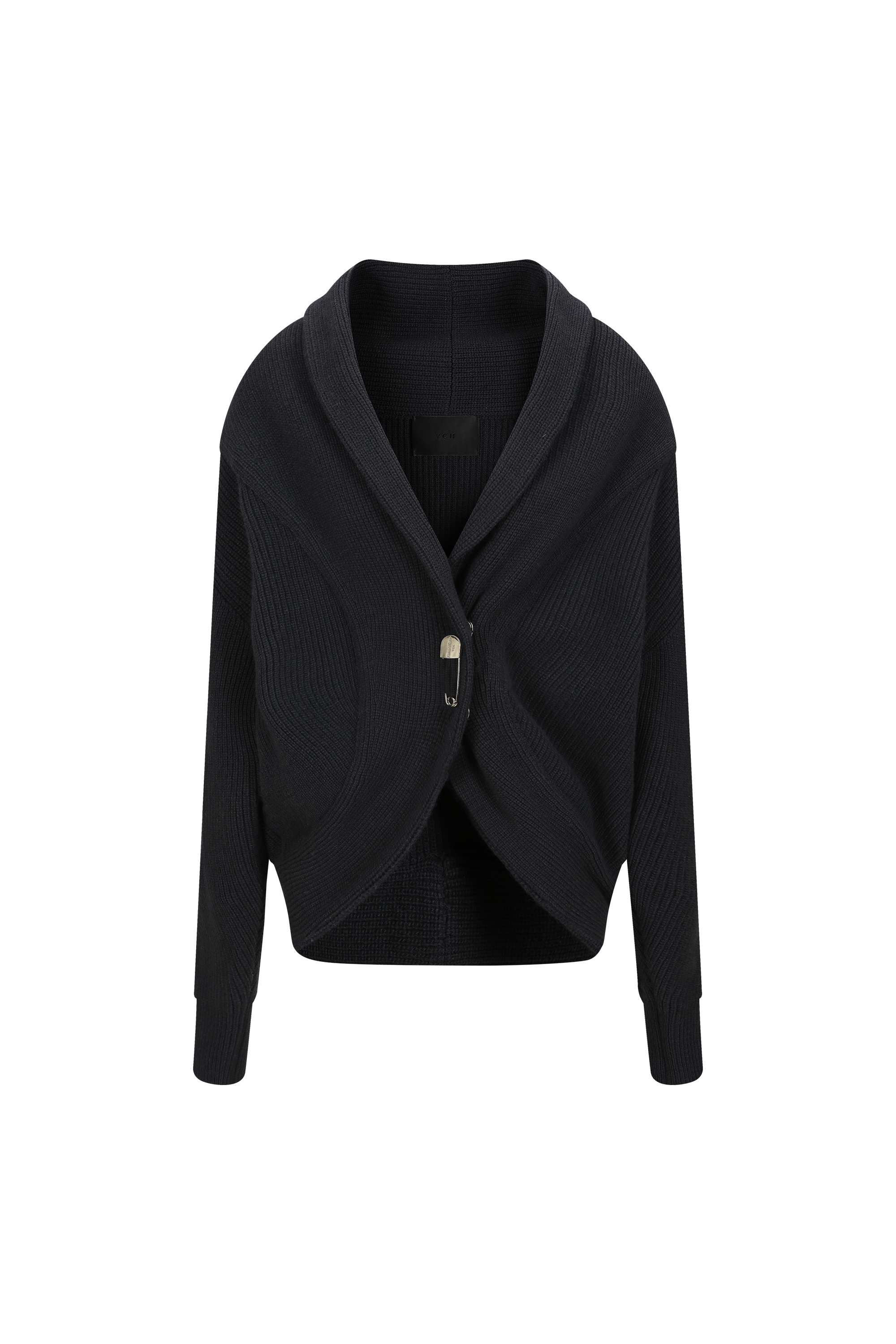 CURVED KNIT CARDIGAN (W26KT9071CG)