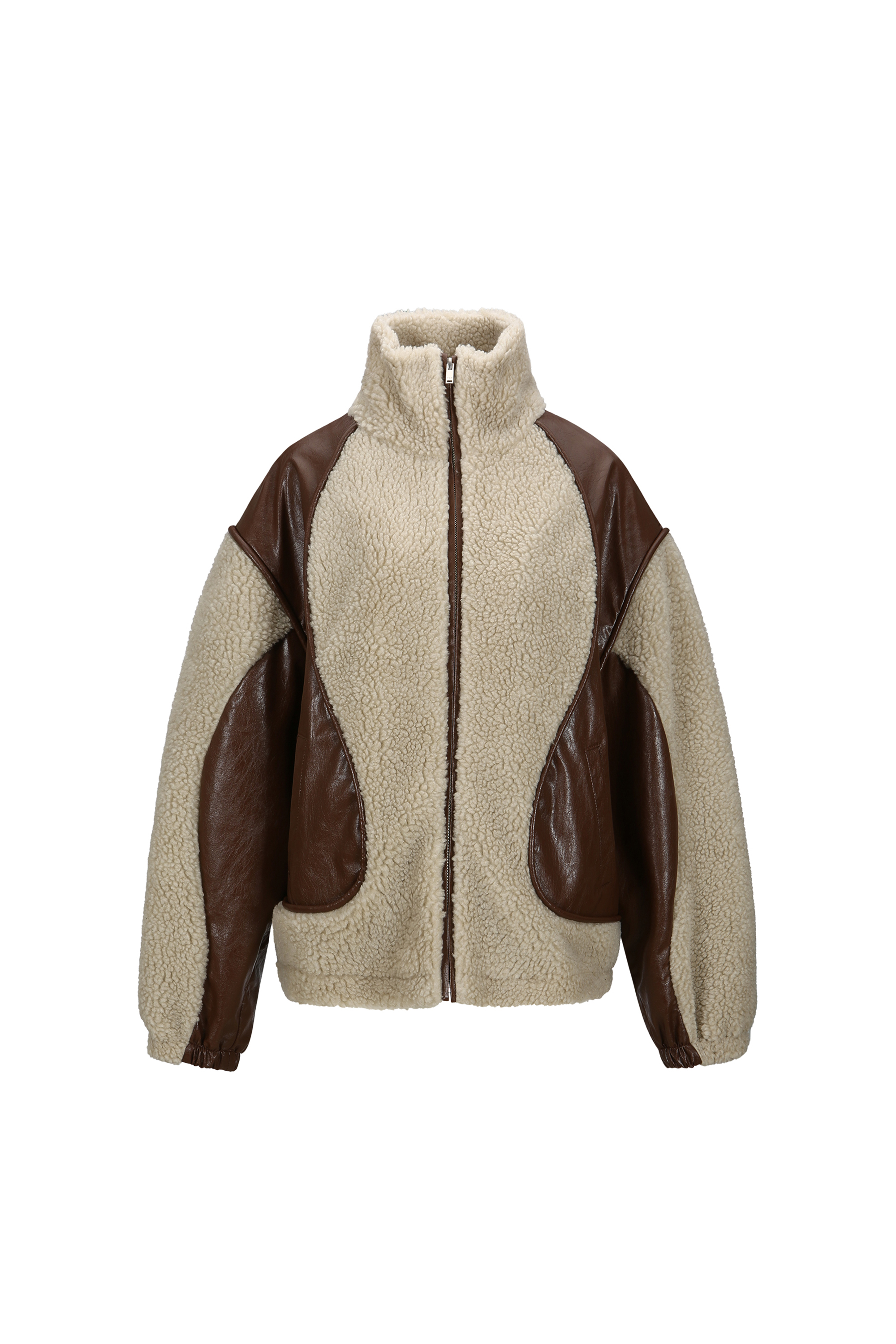 SHERPA PANEL ZIP JACKET (W26OT0171BE)