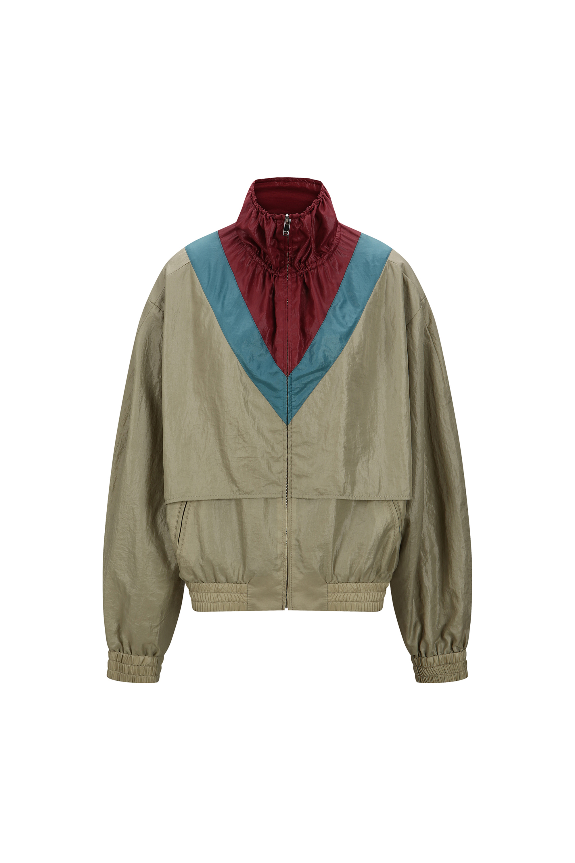 COLOR BLOCK WIND JACKET (W26OT0181BE)