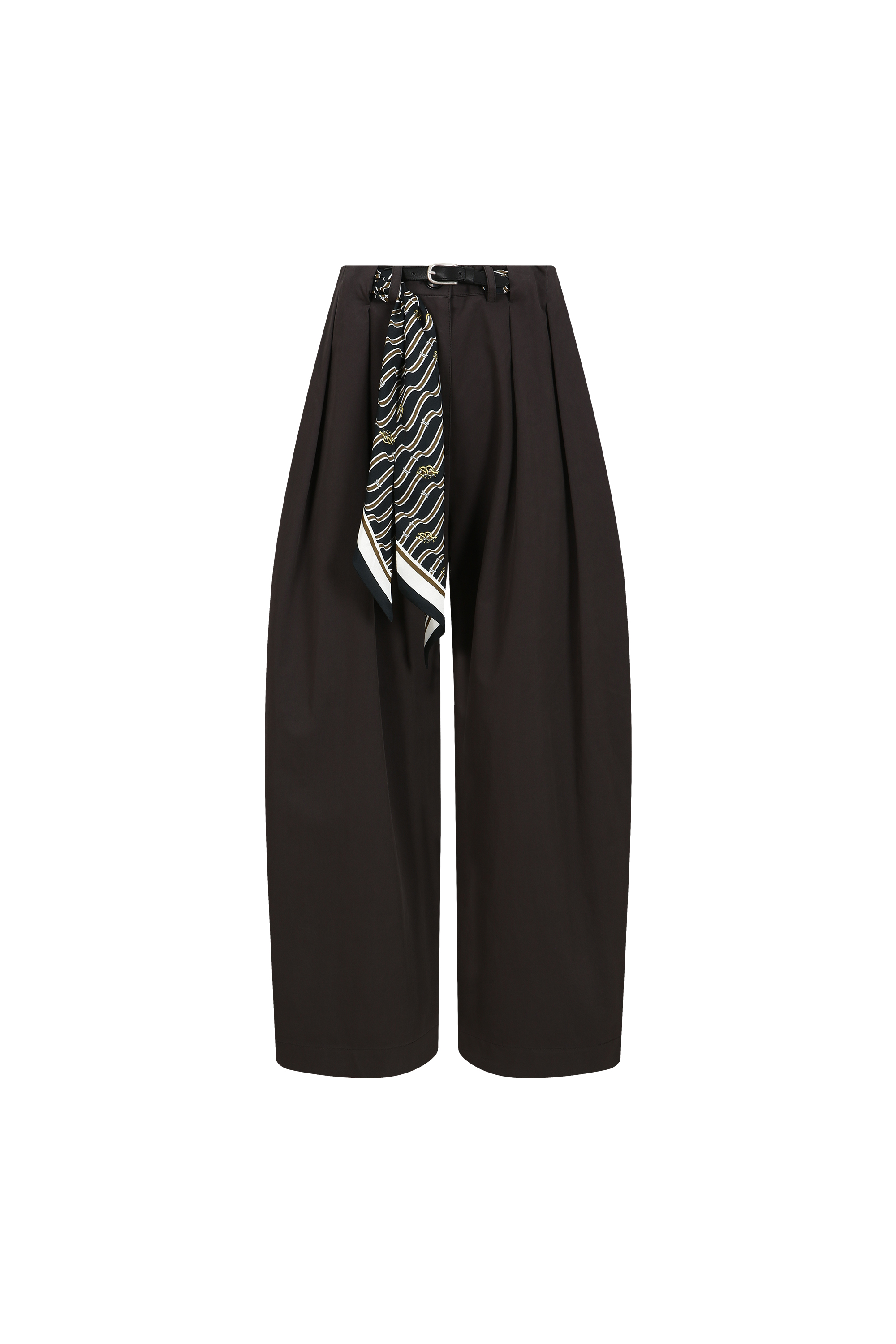 SCARF BELT WIDE PANTS (W26PT5181CG)